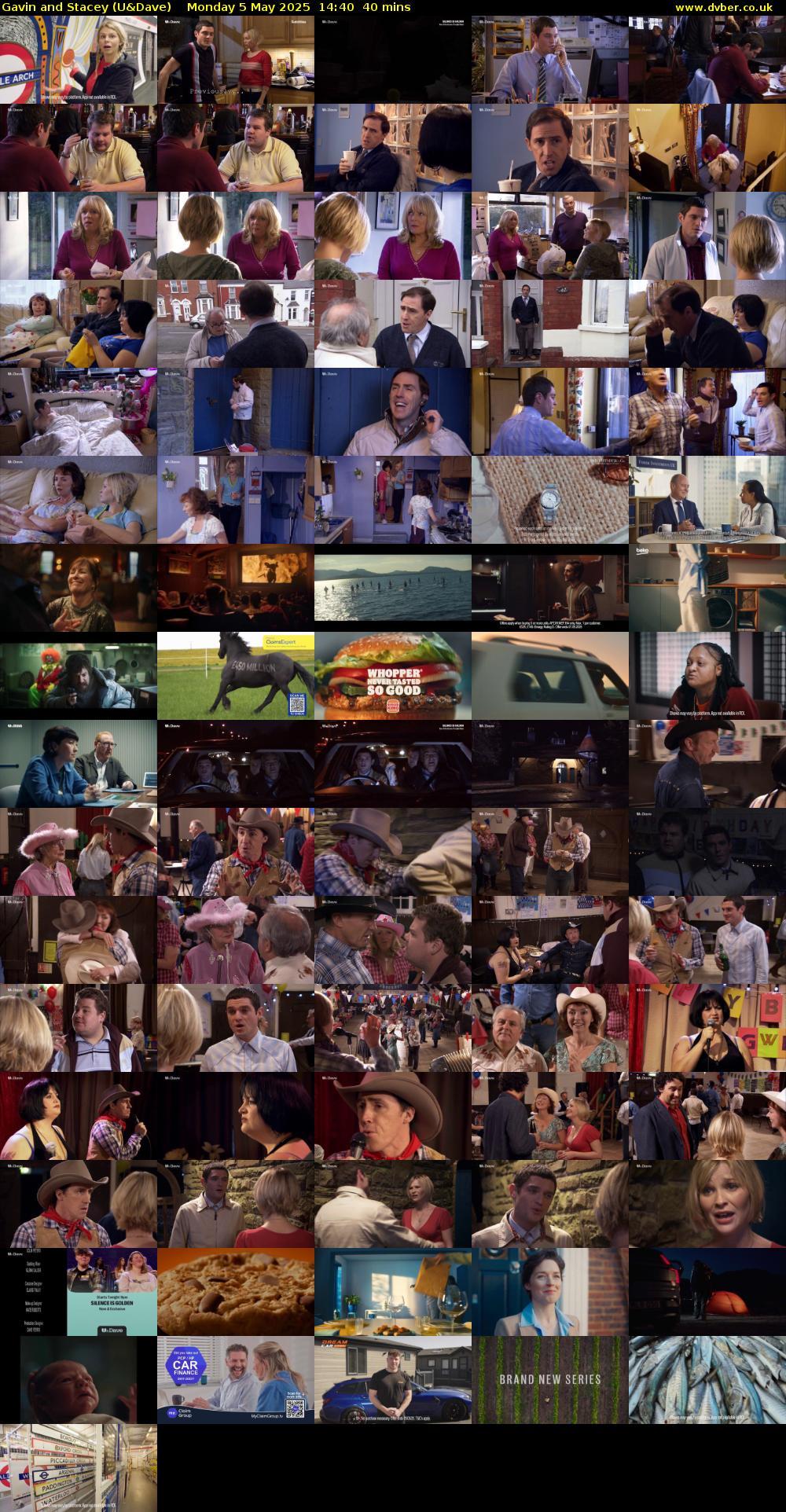 Gavin and Stacey (U&Dave) Monday 5 May 2025 14:40 - 15:20