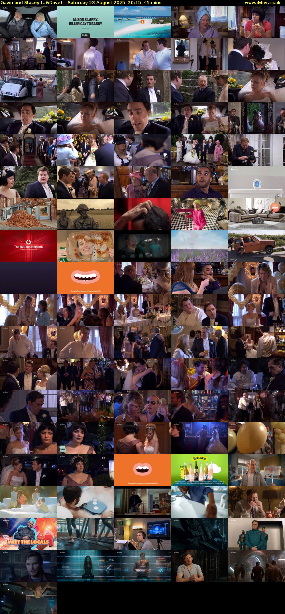 Gavin and Stacey (U&Dave) Saturday 23 August 2025 20:15 - 21:00