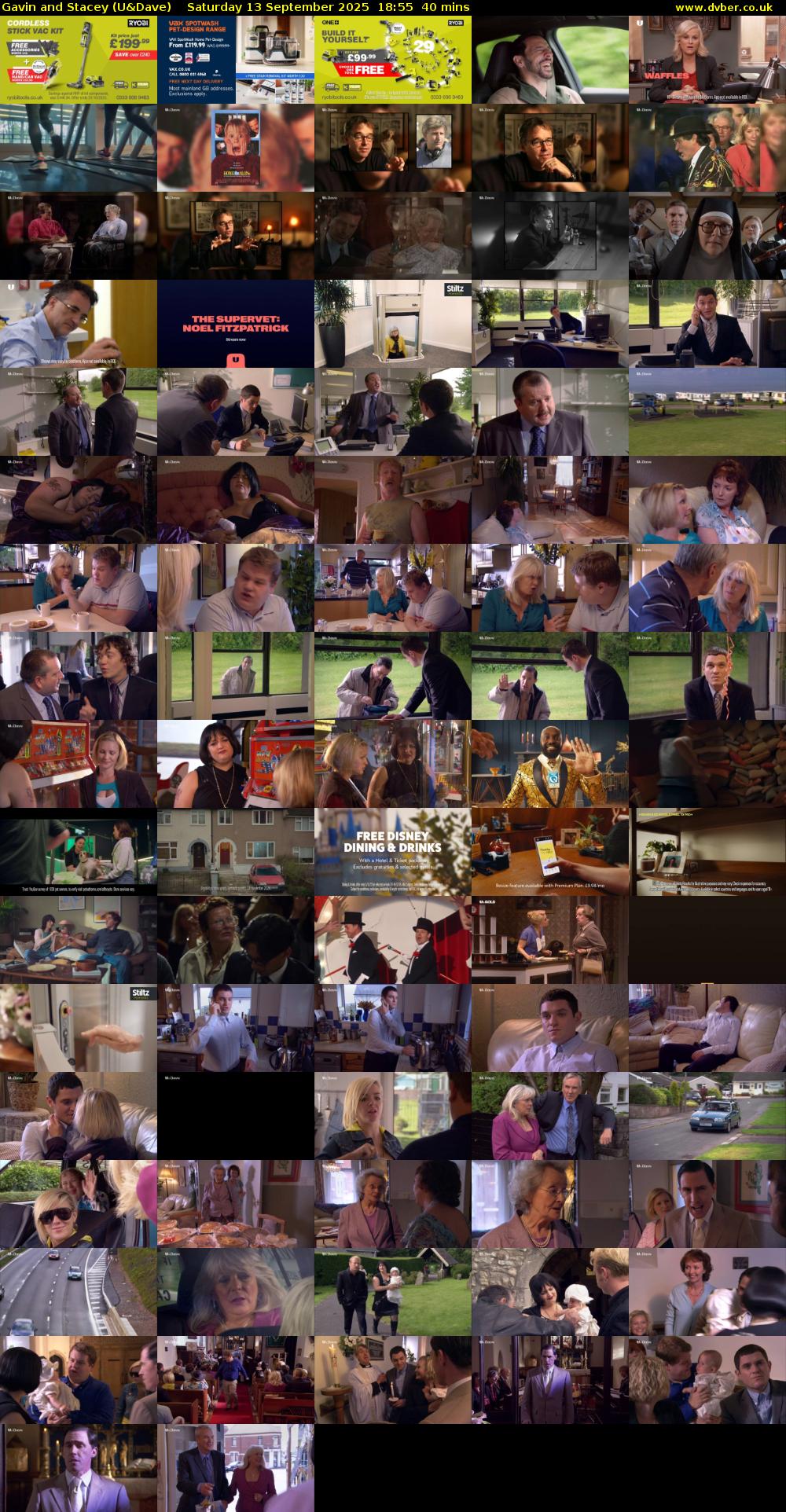Gavin and Stacey (U&Dave) Saturday 13 September 2025 18:55 - 19:35