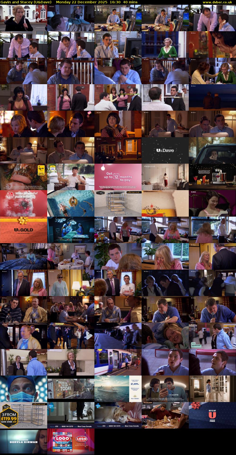 Gavin and Stacey (U&Dave) Monday 22 December 2025 16:30 - 17:10