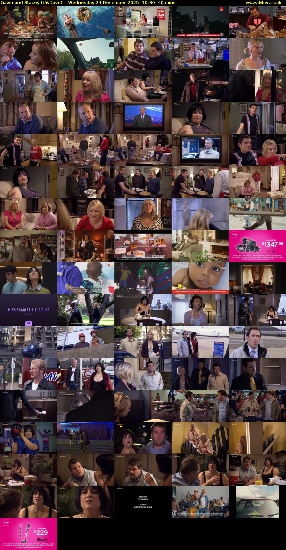 Gavin and Stacey (U&Dave) Wednesday 24 December 2025 10:30 - 11:10