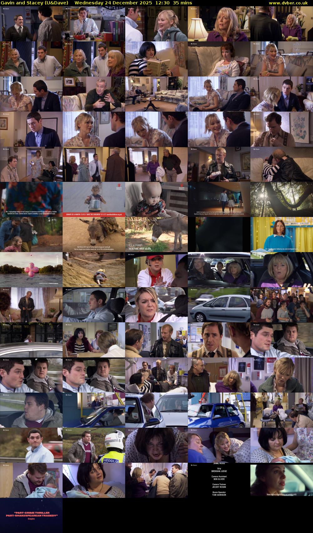 Gavin and Stacey (U&Dave) Wednesday 24 December 2025 12:30 - 13:05