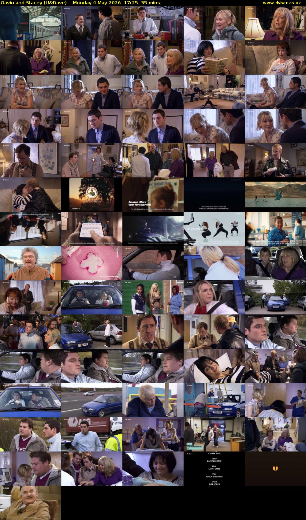 Gavin and Stacey (U&Dave) Monday 4 May 2026 17:25 - 18:00