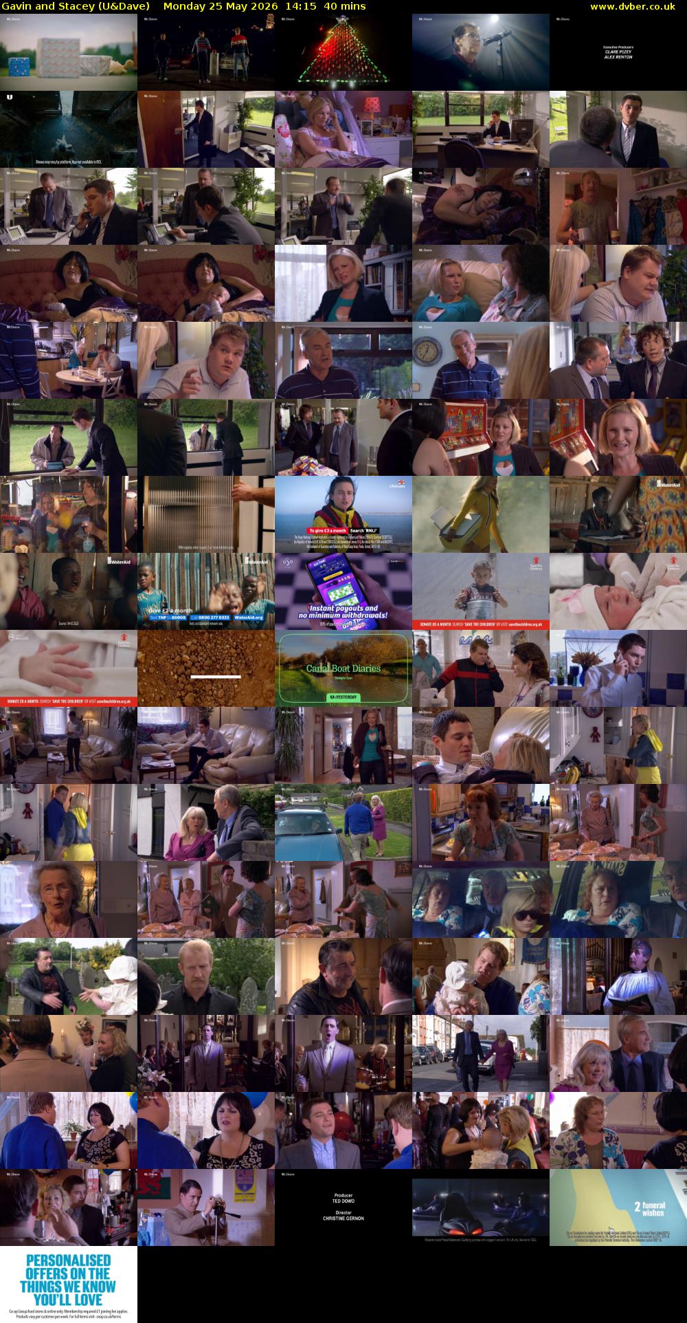 Gavin and Stacey (U&Dave) Monday 25 May 2026 14:15 - 14:55