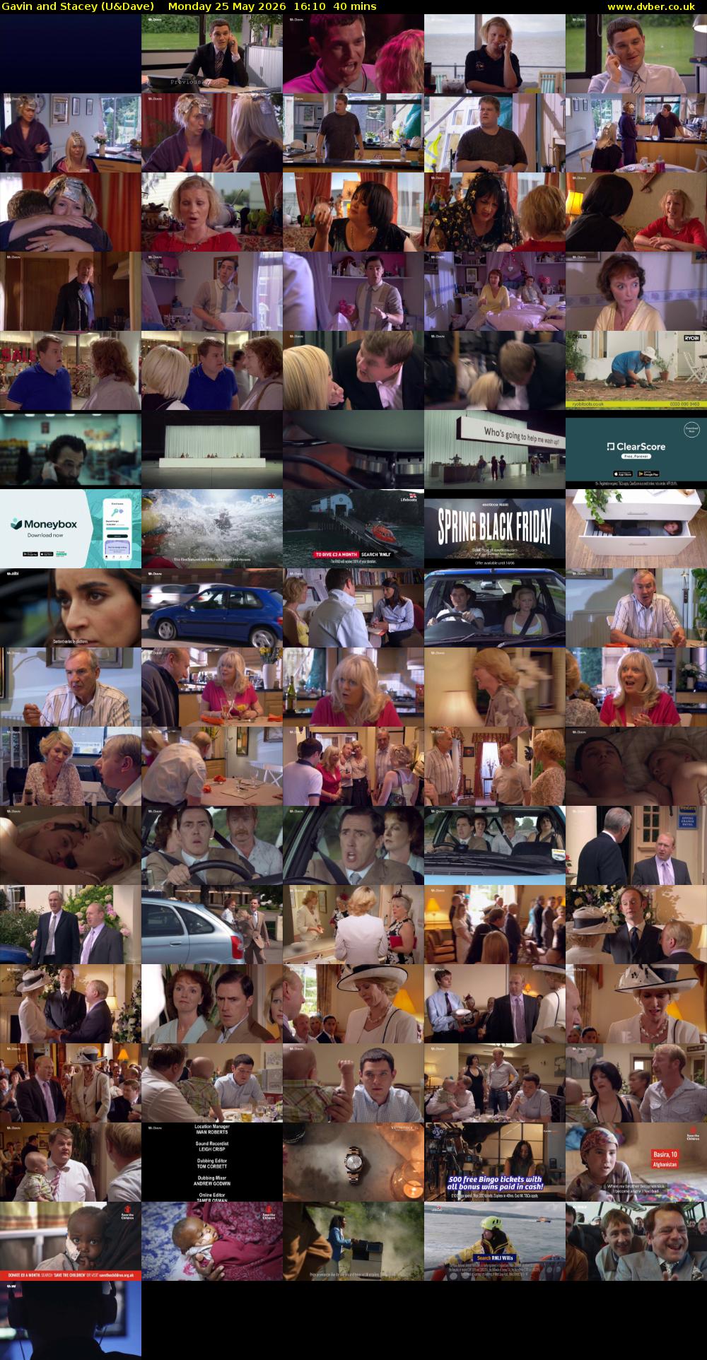 Gavin and Stacey (U&Dave) Monday 25 May 2026 16:10 - 16:50