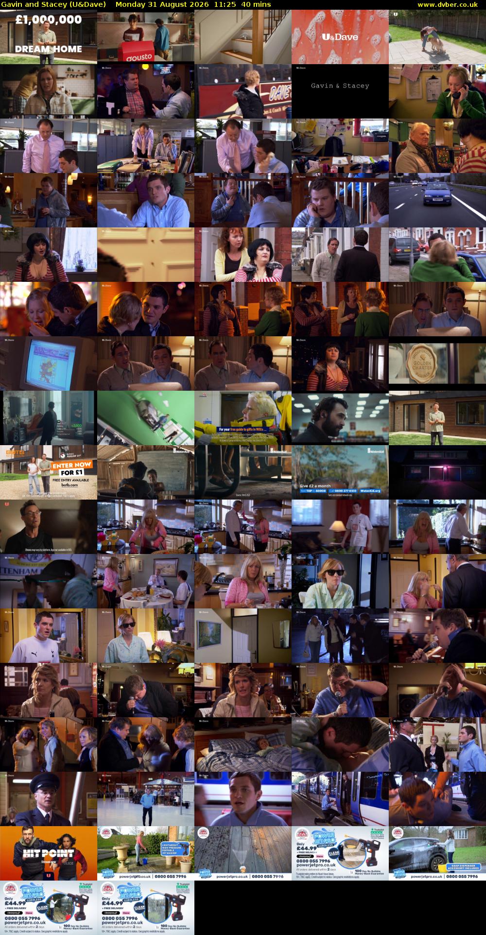 Gavin and Stacey (U&Dave) Monday 31 August 2026 11:25 - 12:05