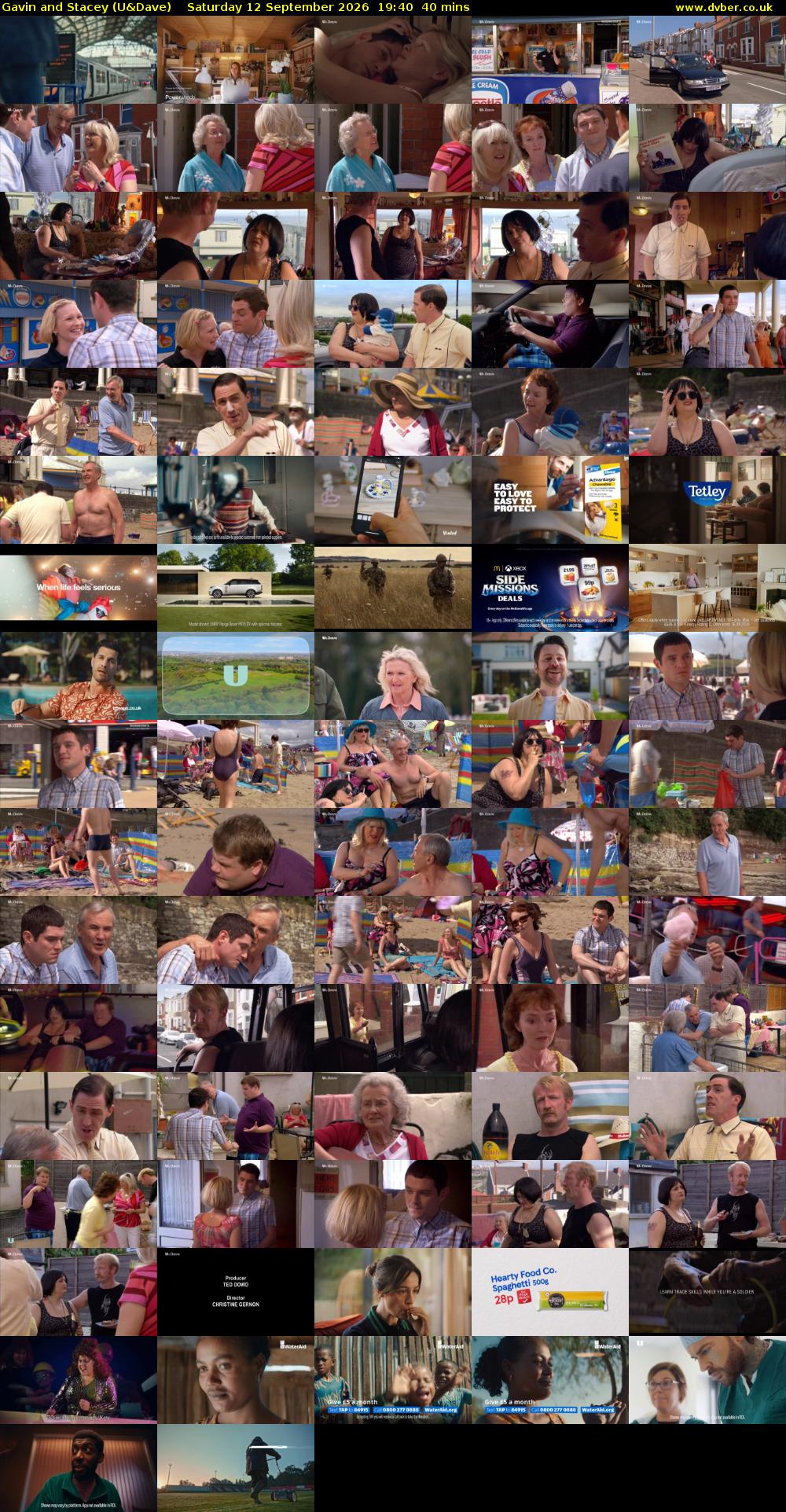 Gavin and Stacey (U&Dave) Saturday 12 September 2026 19:40 - 20:20