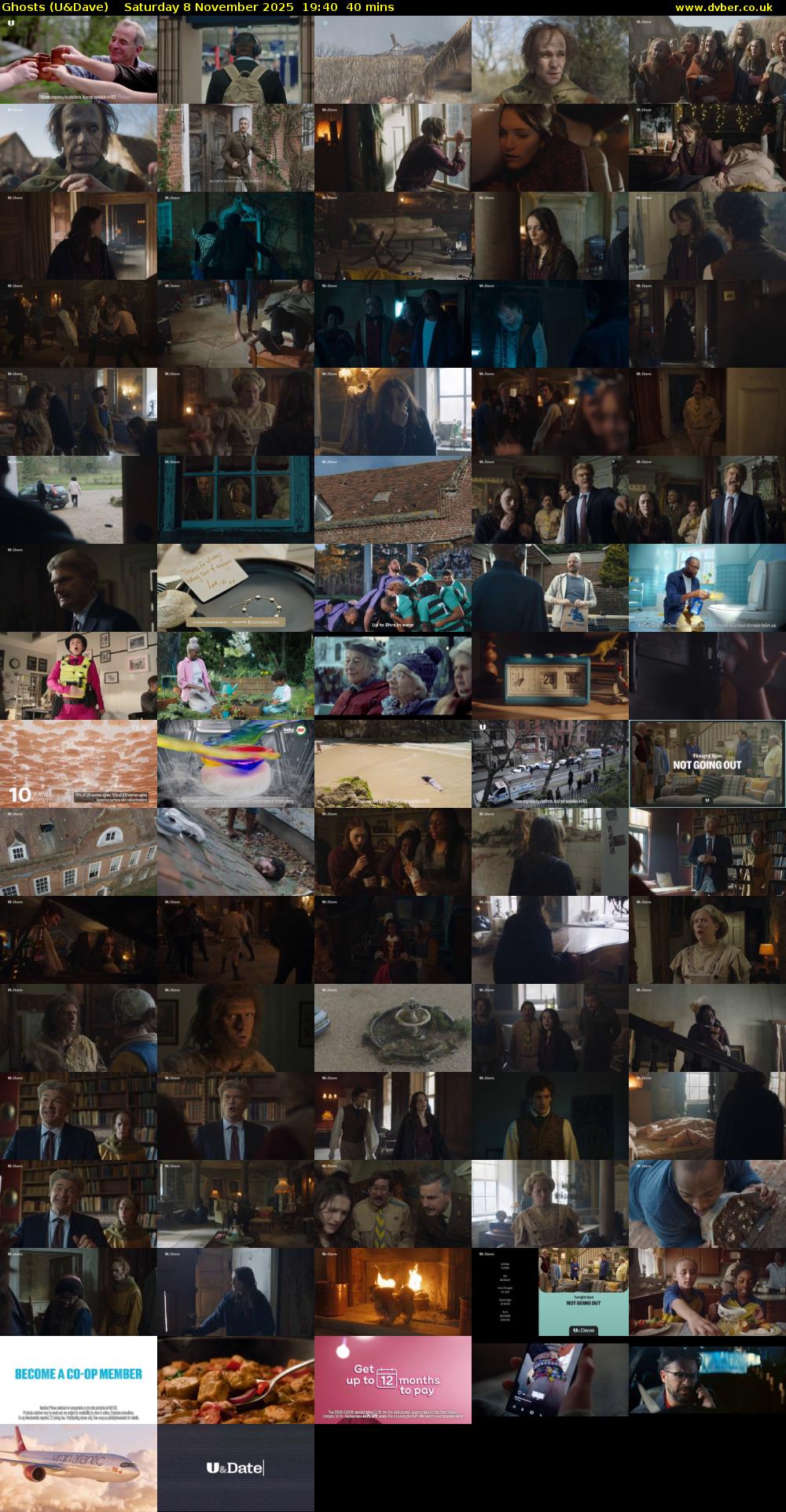 Ghosts (U&Dave) Saturday 8 November 2025 19:40 - 20:20