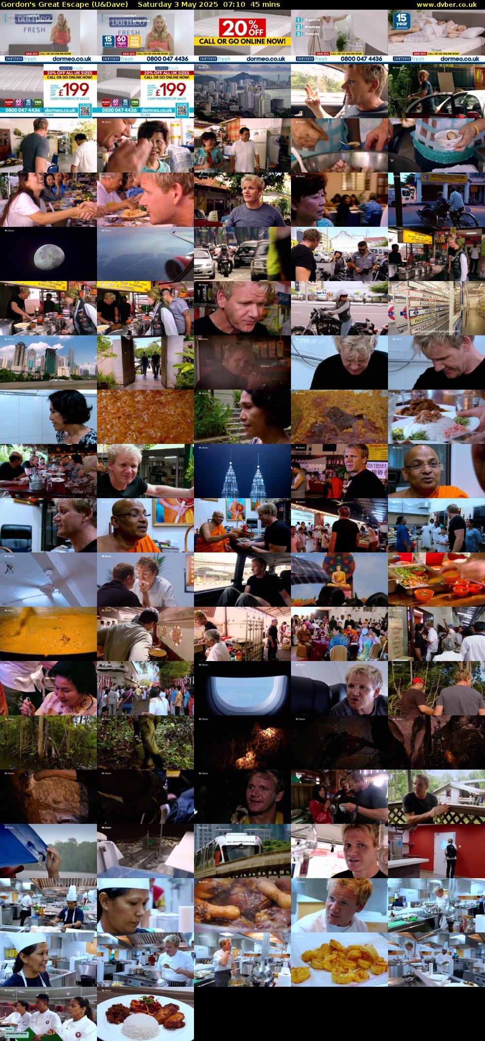 Gordon's Great Escape (U&Dave) Saturday 3 May 2025 07:10 - 07:55