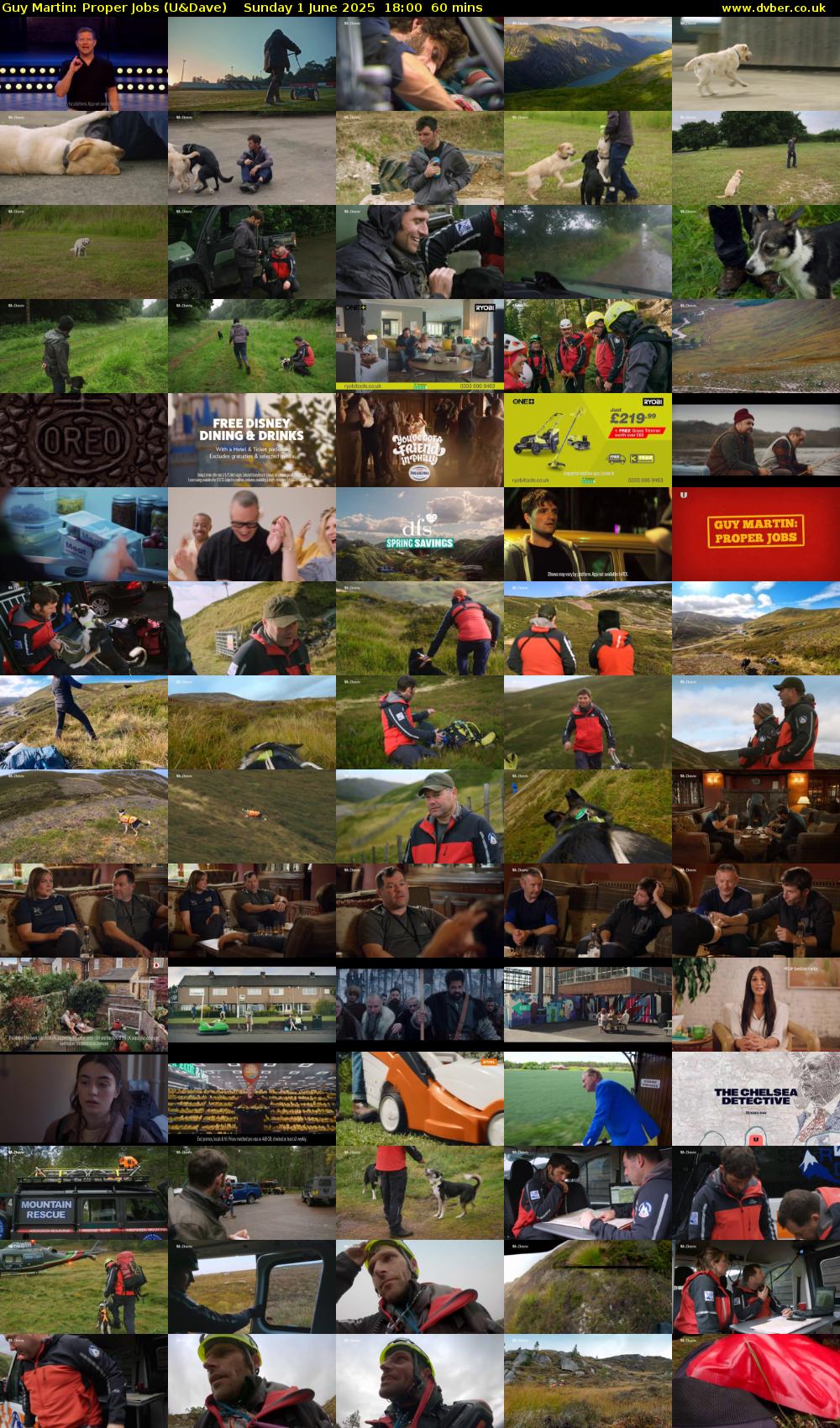 Guy Martin: Proper Jobs (U&Dave) Sunday 1 June 2025 18:00 - 19:00