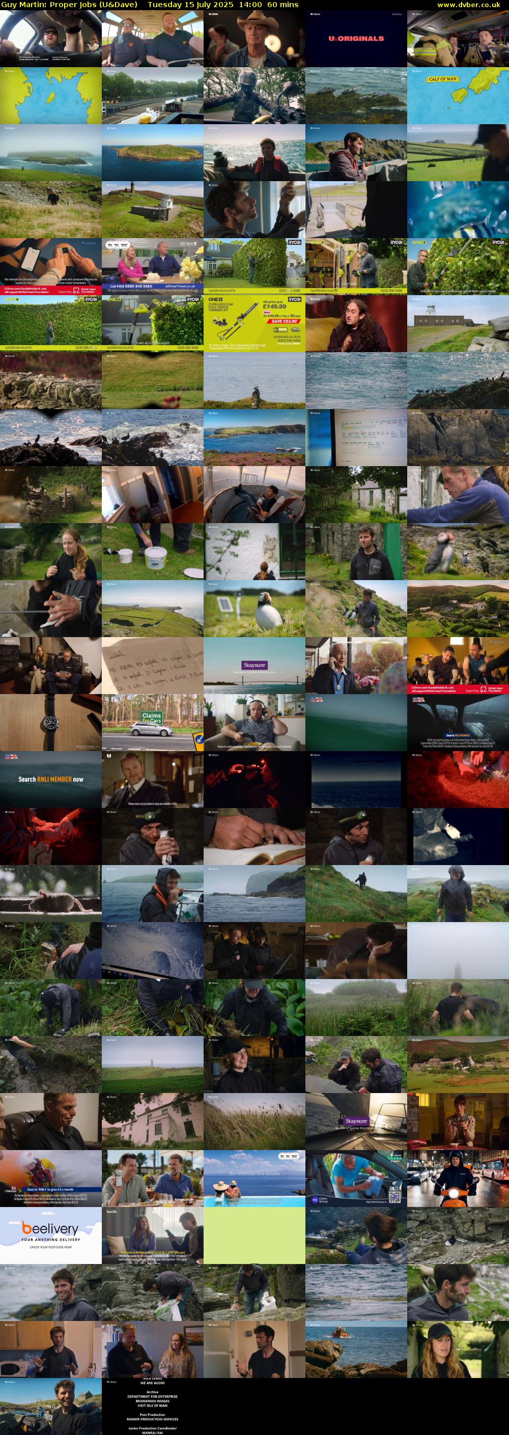 Guy Martin: Proper Jobs (U&Dave) Tuesday 15 July 2025 14:00 - 15:00