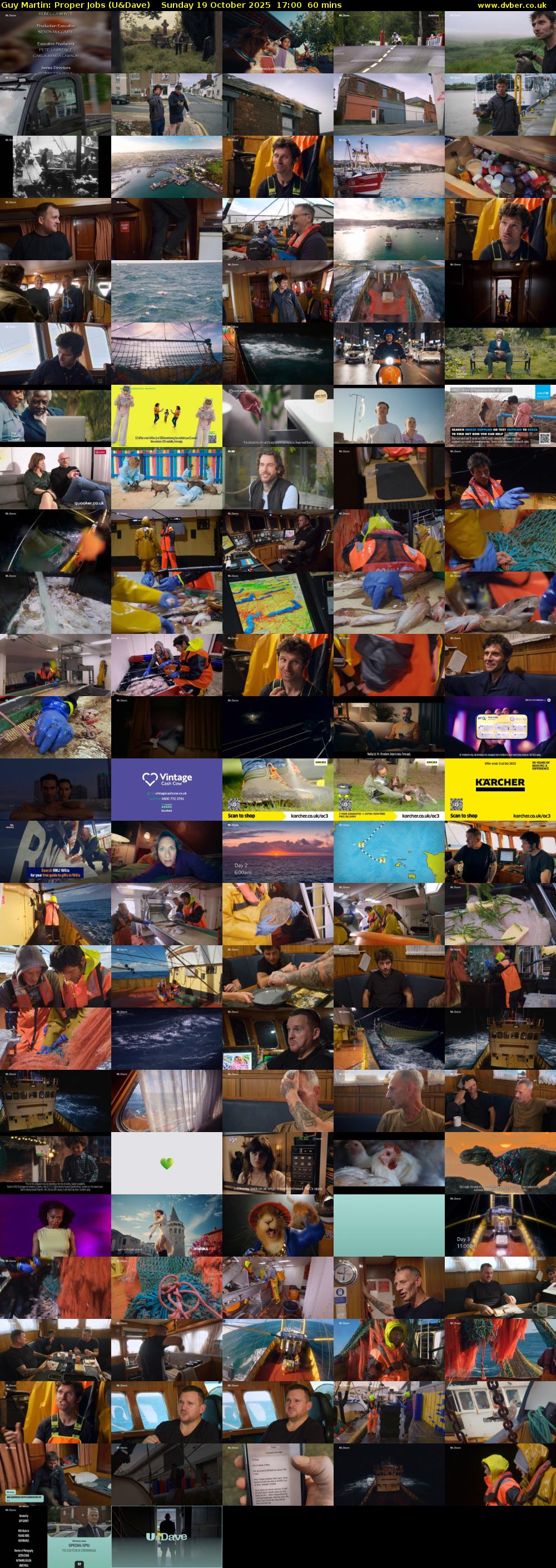 Guy Martin: Proper Jobs (U&Dave) Sunday 19 October 2025 17:00 - 18:00