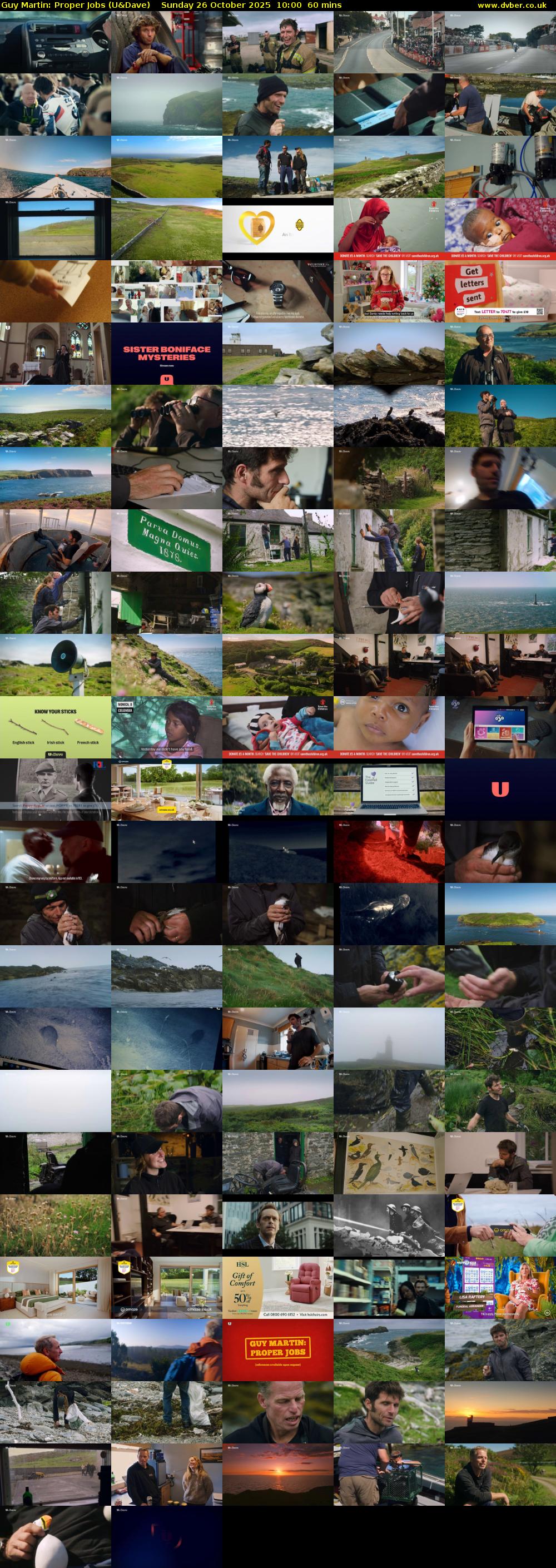 Guy Martin: Proper Jobs (U&Dave) Sunday 26 October 2025 10:00 - 11:00