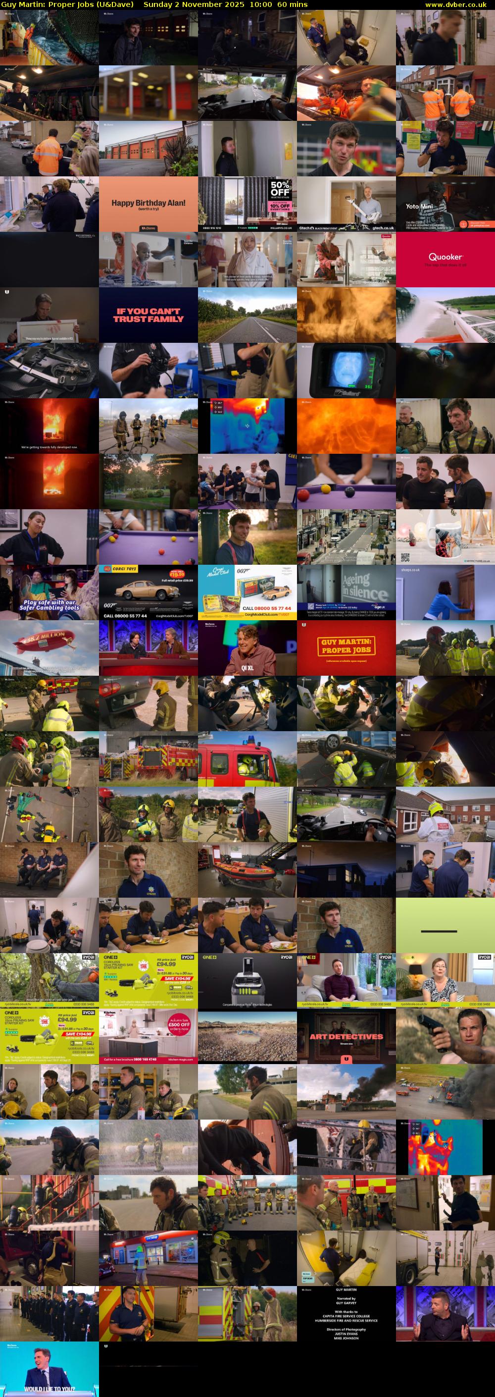 Guy Martin: Proper Jobs (U&Dave) Sunday 2 November 2025 10:00 - 11:00