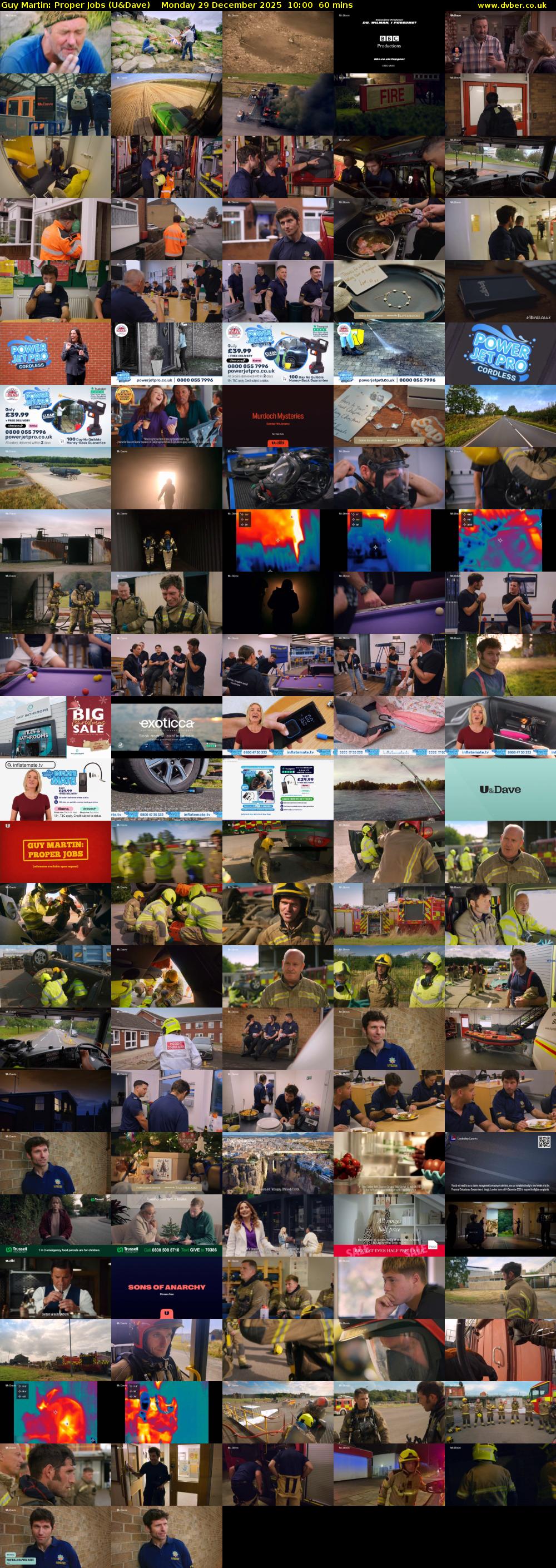 Guy Martin: Proper Jobs (U&Dave) Monday 29 December 2025 10:00 - 11:00