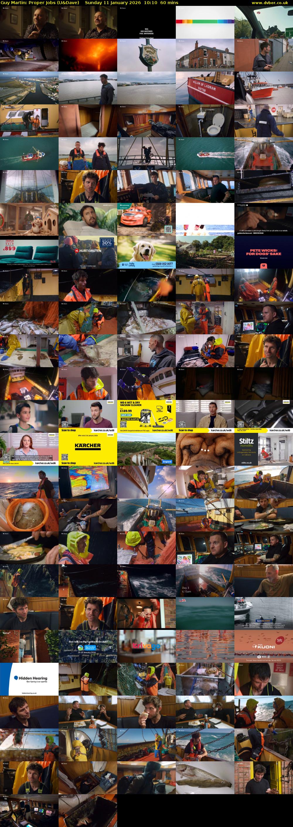 Guy Martin: Proper Jobs (U&Dave) Sunday 11 January 2026 10:10 - 11:10