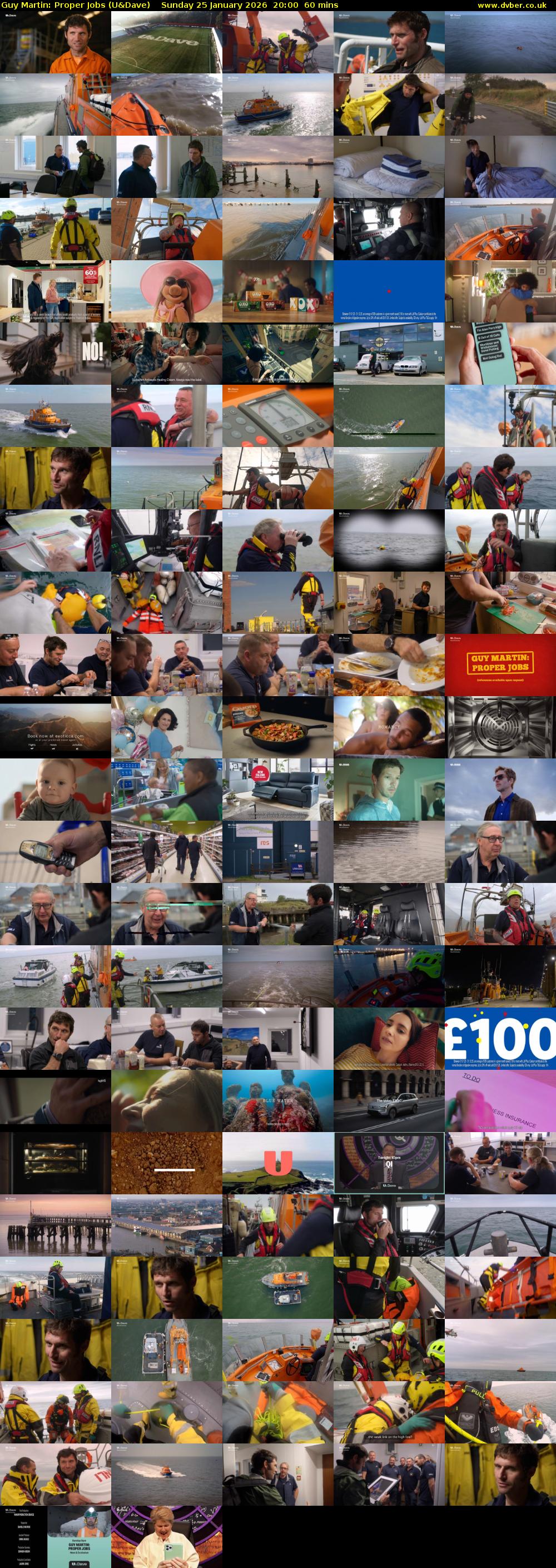 Guy Martin: Proper Jobs (U&Dave) Sunday 25 January 2026 20:00 - 21:00