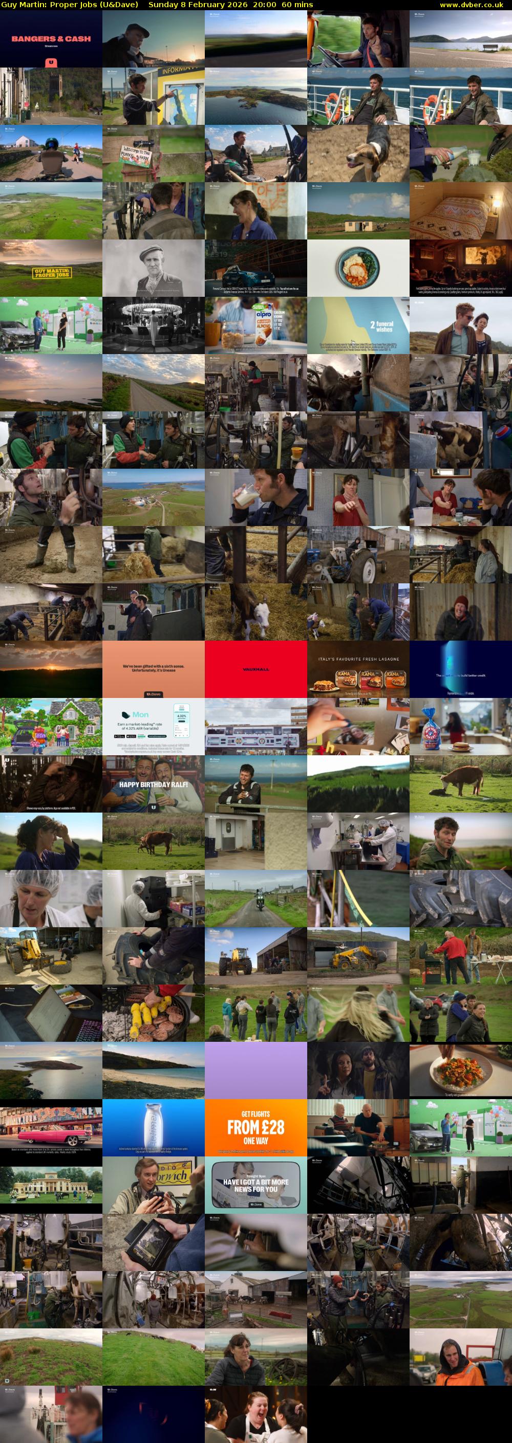 Guy Martin: Proper Jobs (U&Dave) Sunday 8 February 2026 20:00 - 21:00