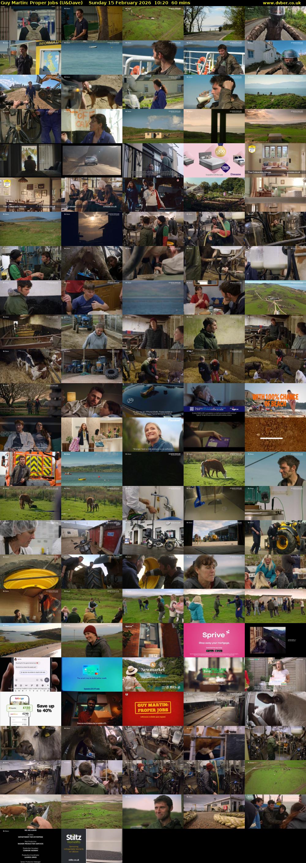 Guy Martin: Proper Jobs (U&Dave) Sunday 15 February 2026 10:20 - 11:20