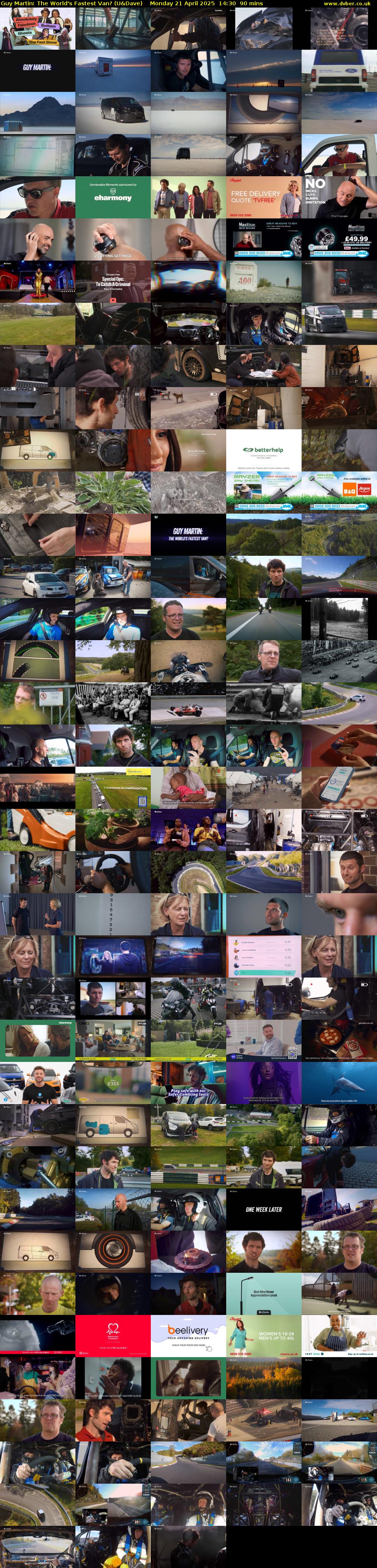 Guy Martin: The World's Fastest Van? (U&Dave) Monday 21 April 2025 14:30 - 16:00