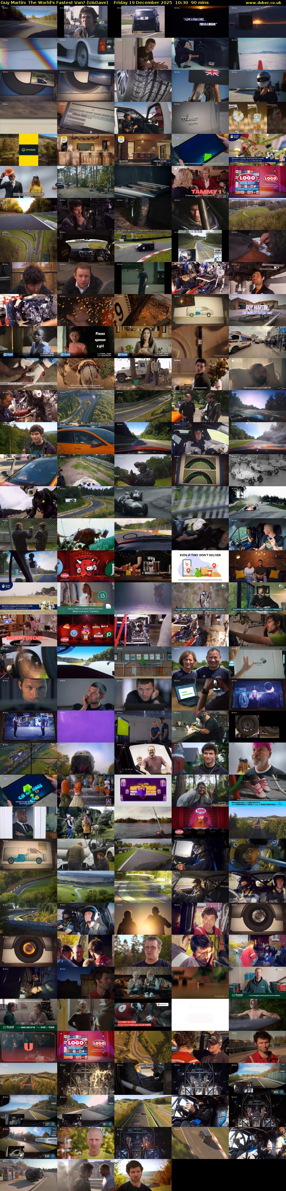 Guy Martin: The World's Fastest Van? (U&Dave) Friday 19 December 2025 10:30 - 12:00