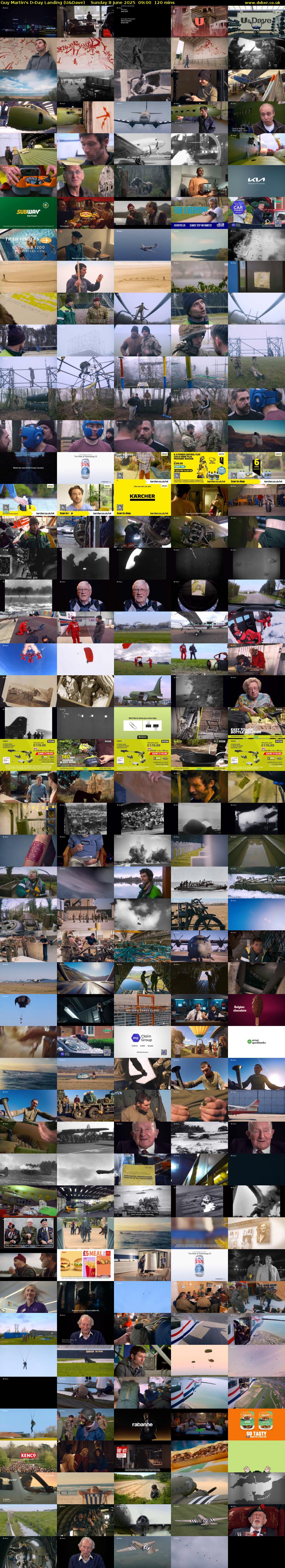 Guy Martin's D-Day Landing (U&Dave) Sunday 8 June 2025 09:00 - 11:00