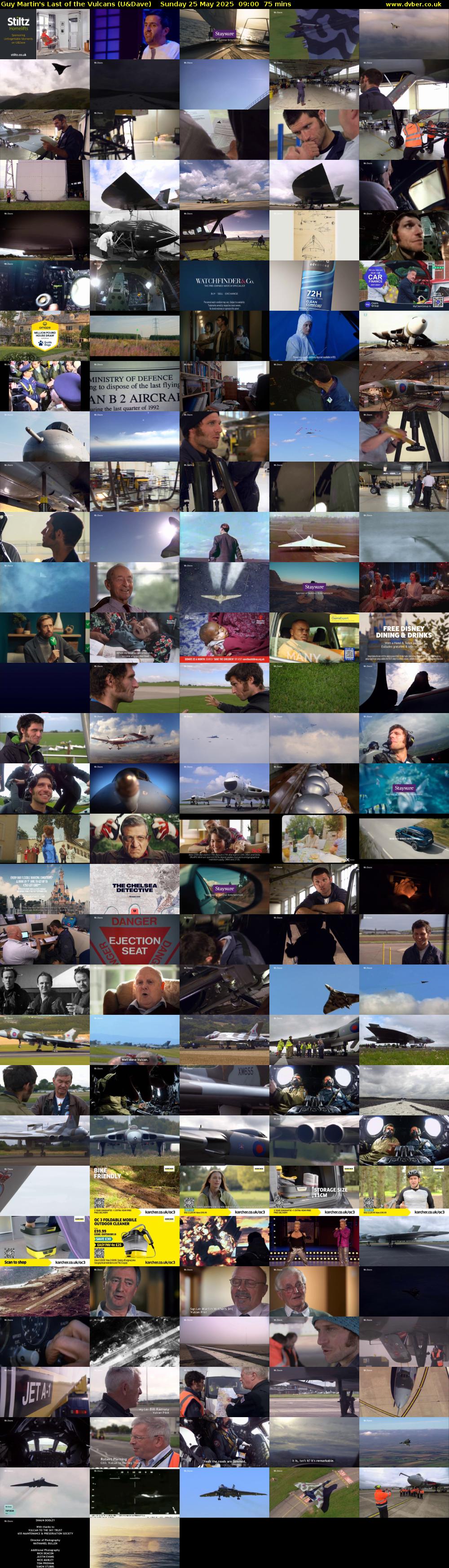 Guy Martin's Last of the Vulcans (U&Dave) Sunday 25 May 2025 09:00 - 10:15