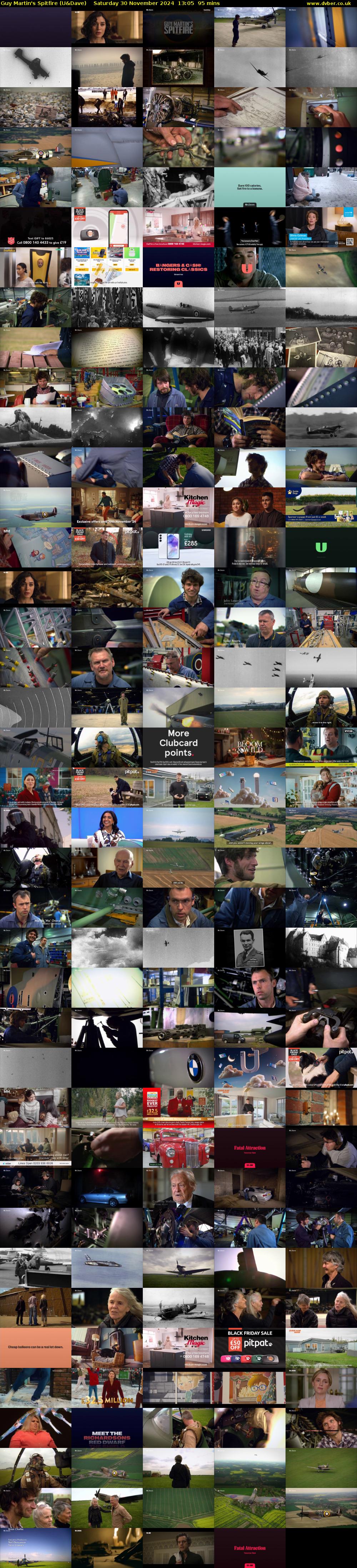 Guy Martin's Spitfire (U&Dave) Saturday 30 November 2024 13:05 - 14:40