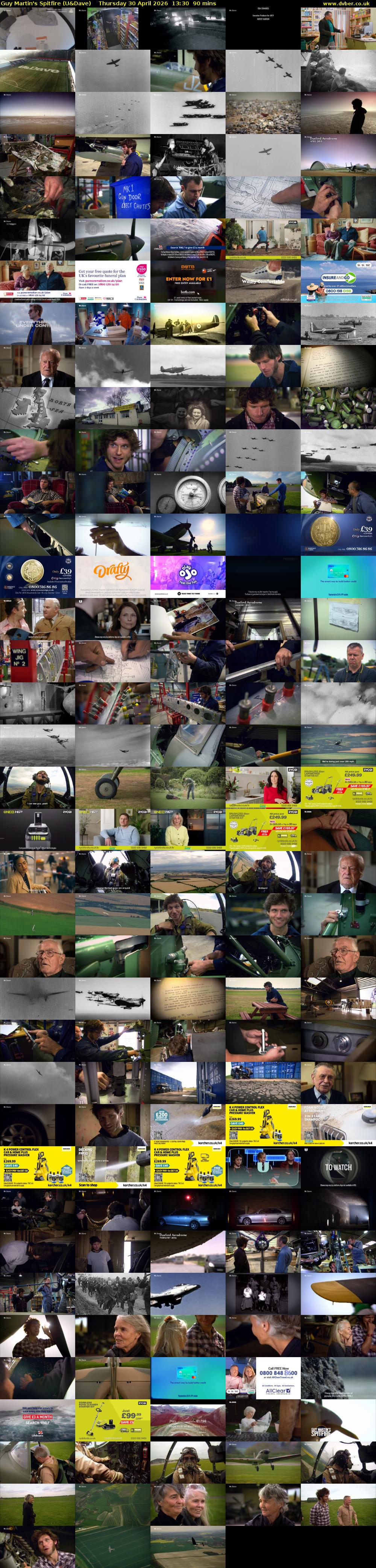 Guy Martin's Spitfire (U&Dave) Thursday 30 April 2026 13:30 - 15:00