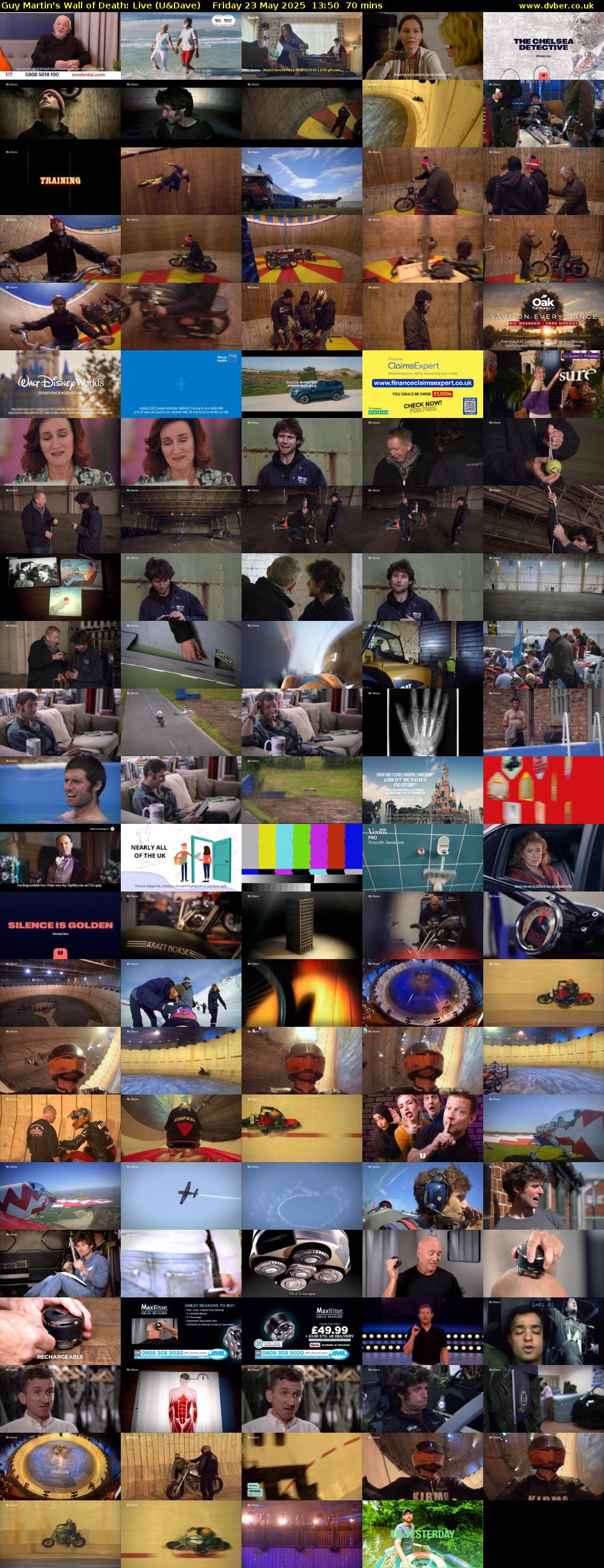 Guy Martin's Wall of Death: Live (U&Dave) Friday 23 May 2025 13:50 - 15:00
