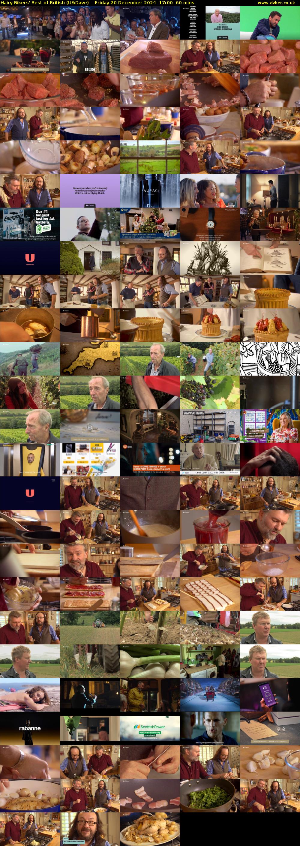 Hairy Bikers' Best of British (U&Dave) Friday 20 December 2024 17:00 - 18:00