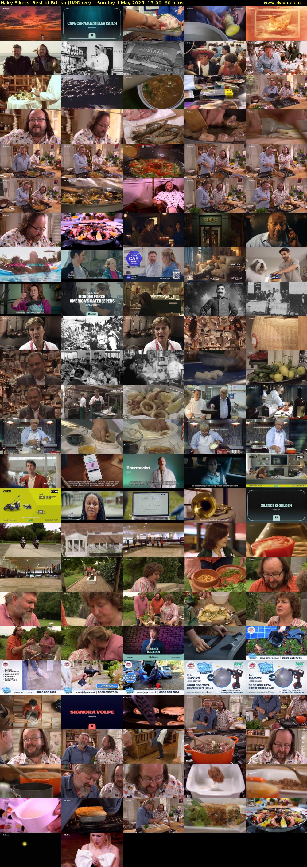 Hairy Bikers' Best of British (U&Dave) Sunday 4 May 2025 15:00 - 16:00