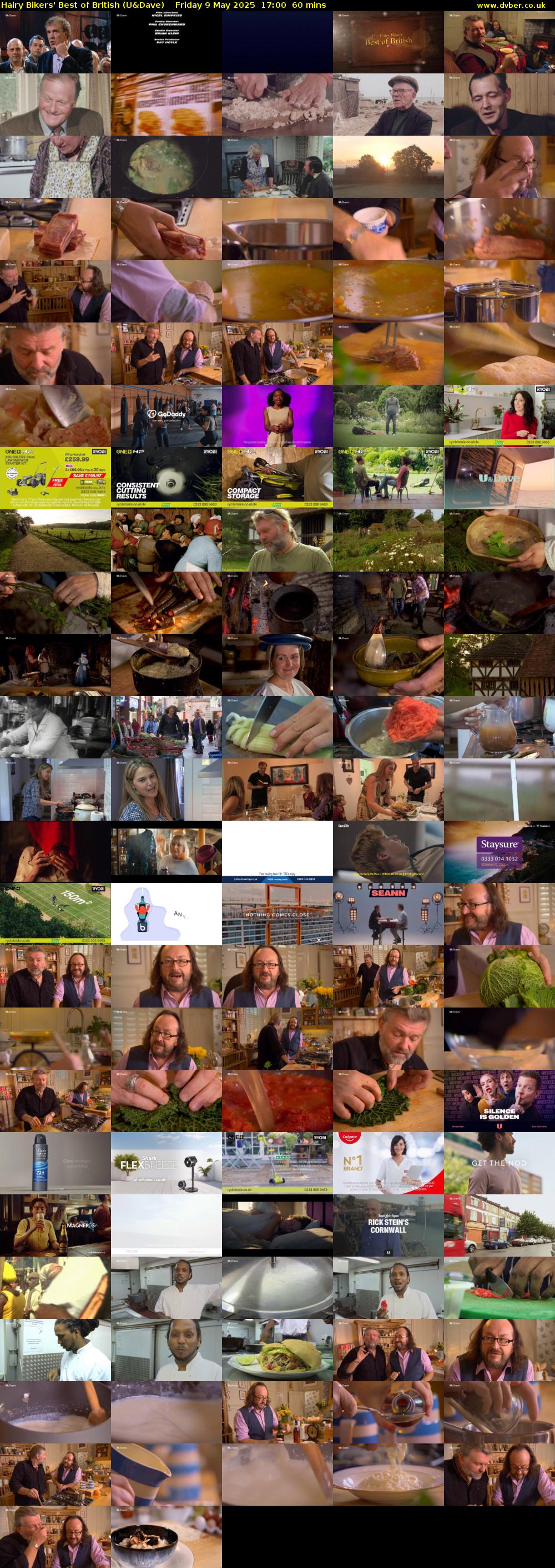 Hairy Bikers' Best of British (U&Dave) Friday 9 May 2025 17:00 - 18:00