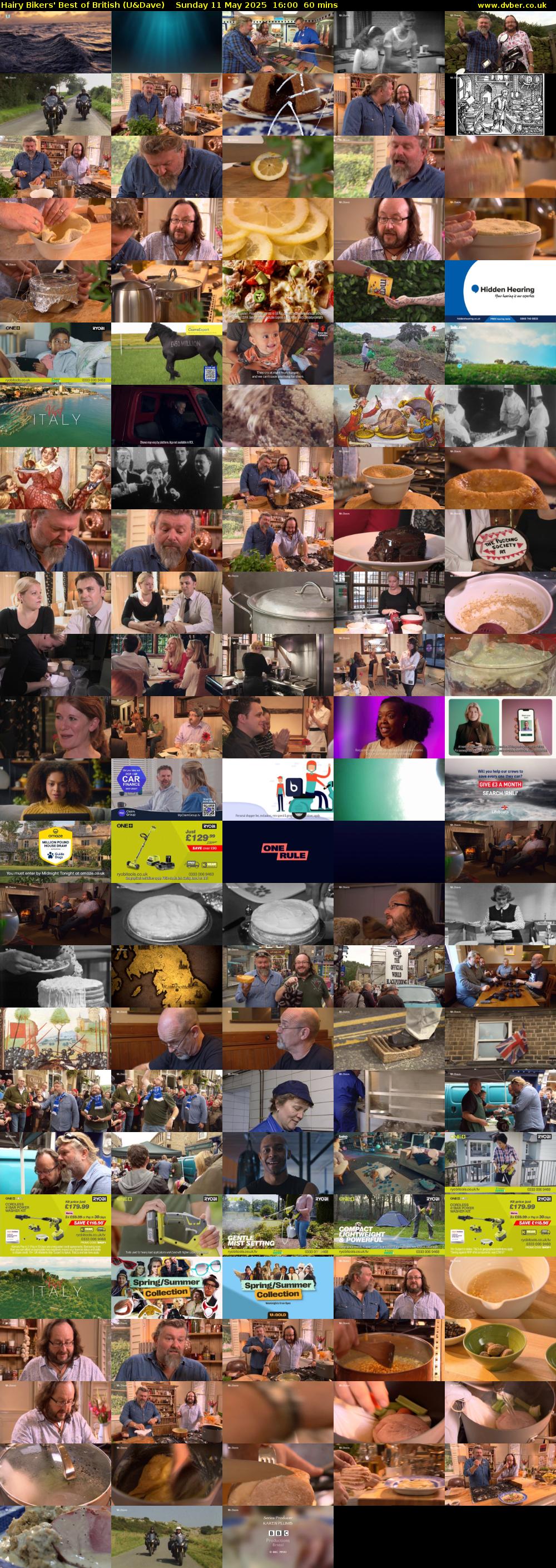 Hairy Bikers' Best of British (U&Dave) Sunday 11 May 2025 16:00 - 17:00