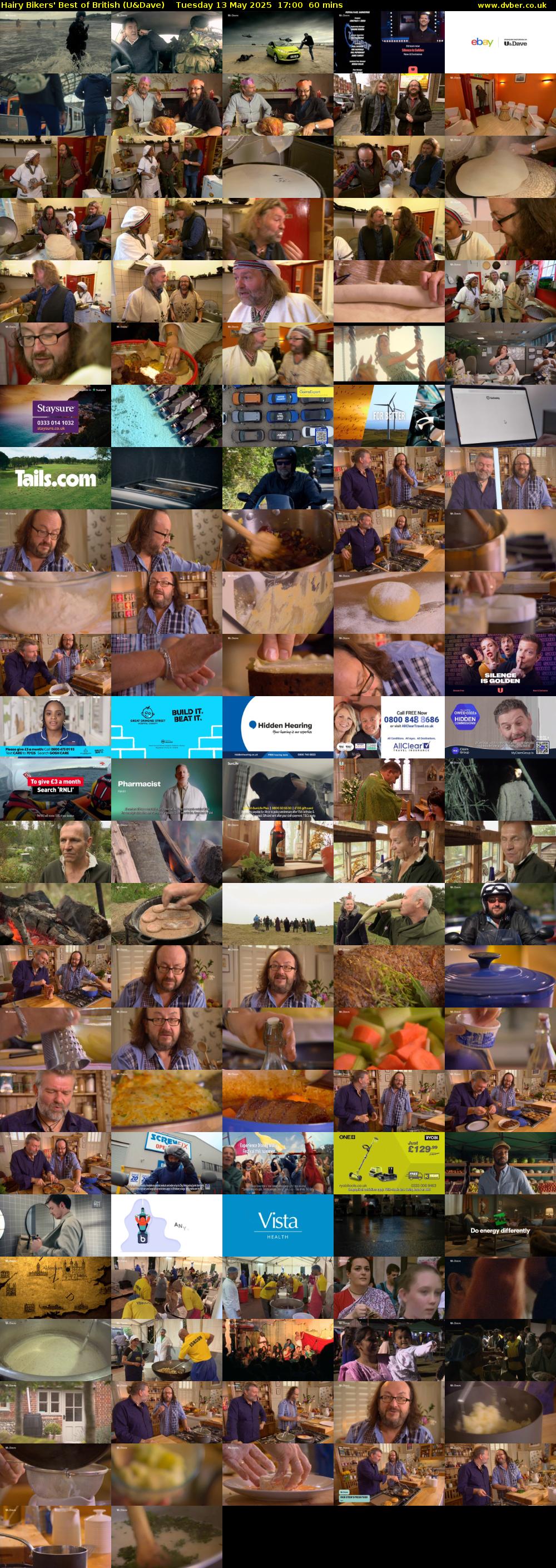 Hairy Bikers' Best of British (U&Dave) Tuesday 13 May 2025 17:00 - 18:00
