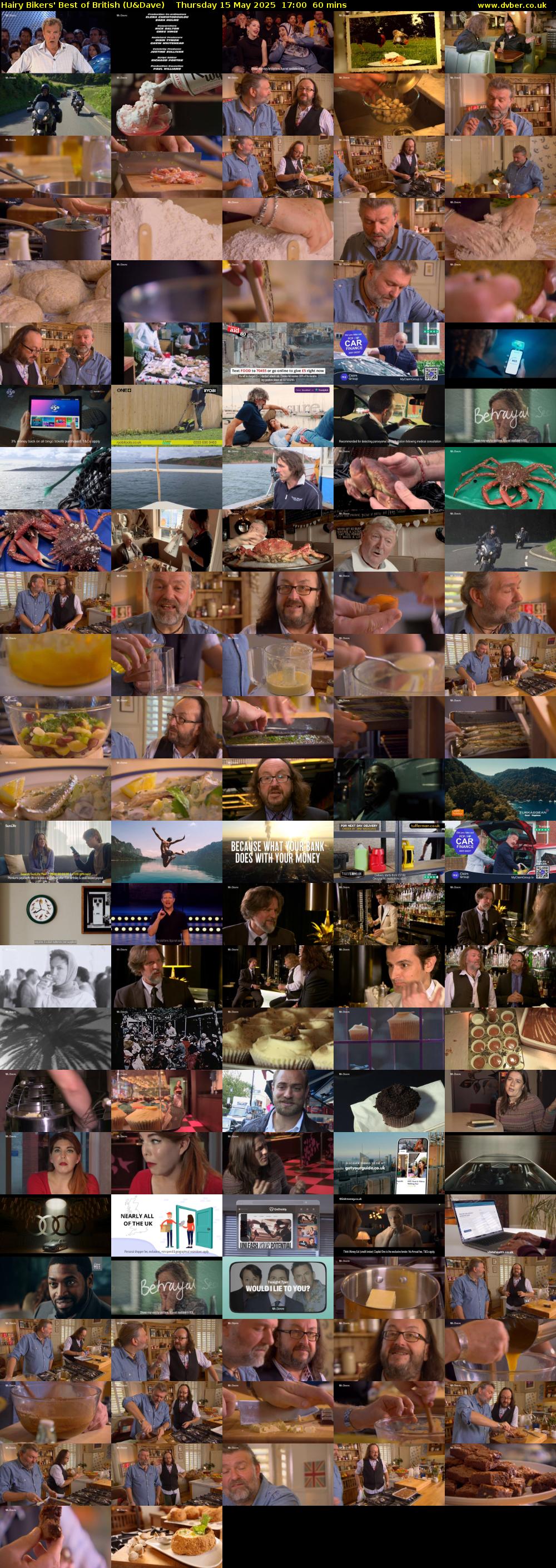Hairy Bikers' Best of British (U&Dave) Thursday 15 May 2025 17:00 - 18:00