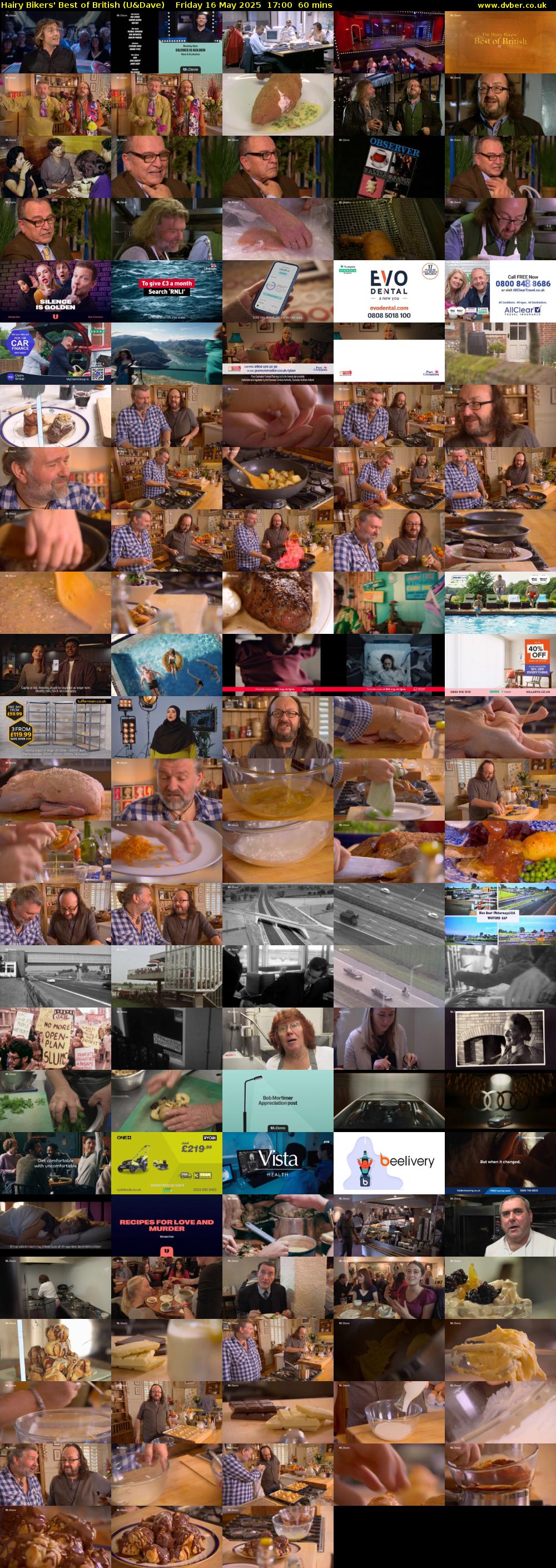 Hairy Bikers' Best of British (U&Dave) Friday 16 May 2025 17:00 - 18:00