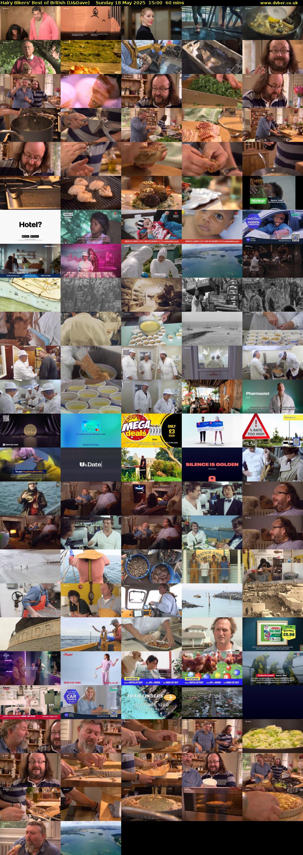 Hairy Bikers' Best of British (U&Dave) Sunday 18 May 2025 15:00 - 16:00