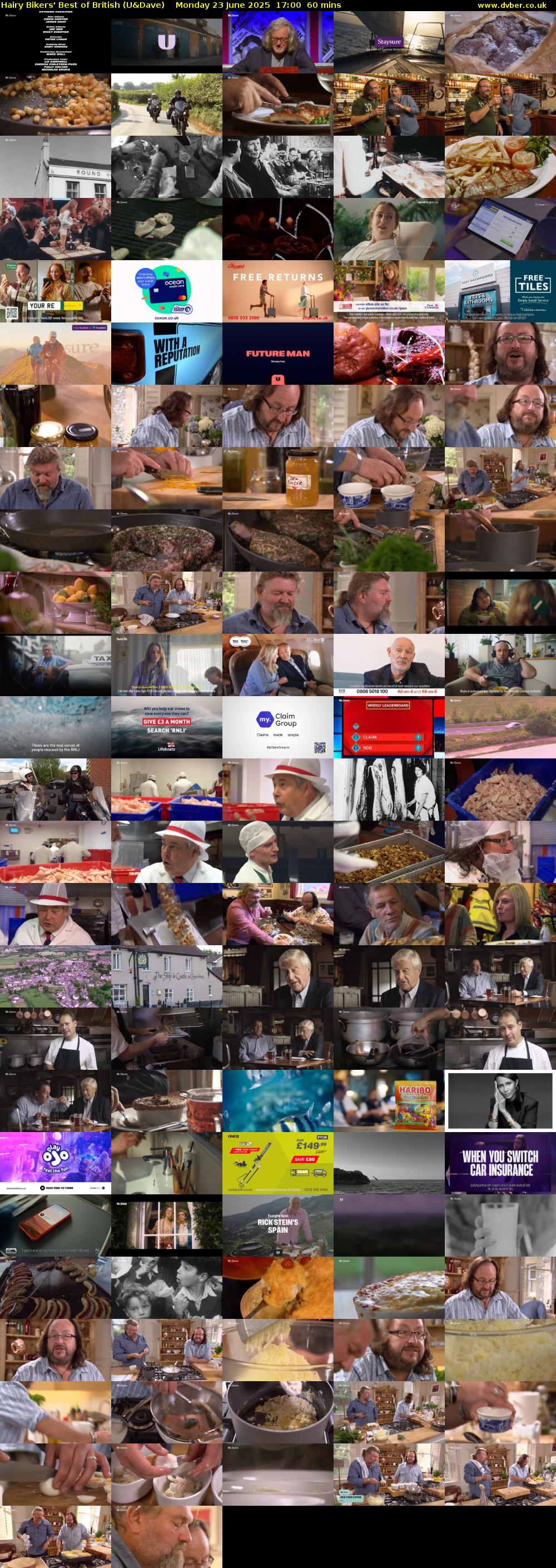 Hairy Bikers' Best of British (U&Dave) Monday 23 June 2025 17:00 - 18:00