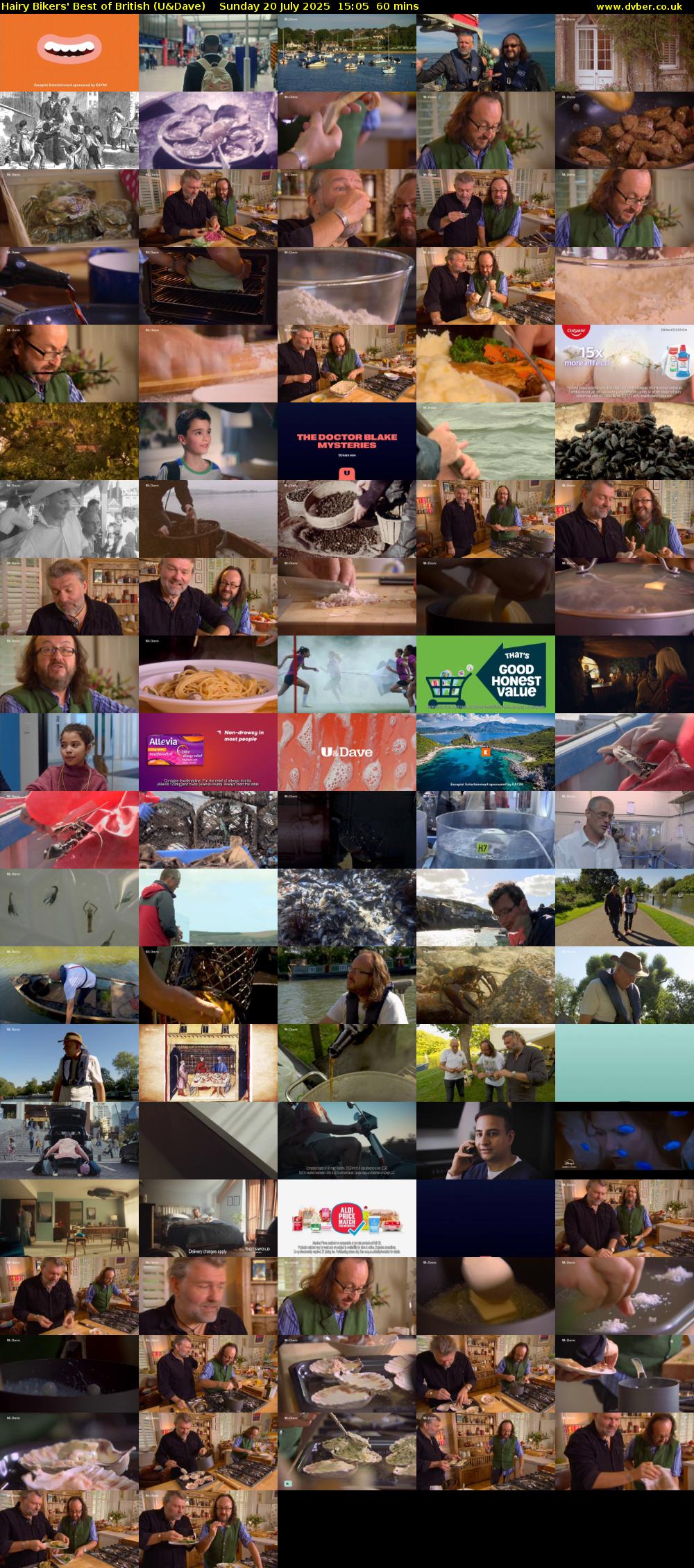 Hairy Bikers' Best of British (U&Dave) Sunday 20 July 2025 15:05 - 16:05