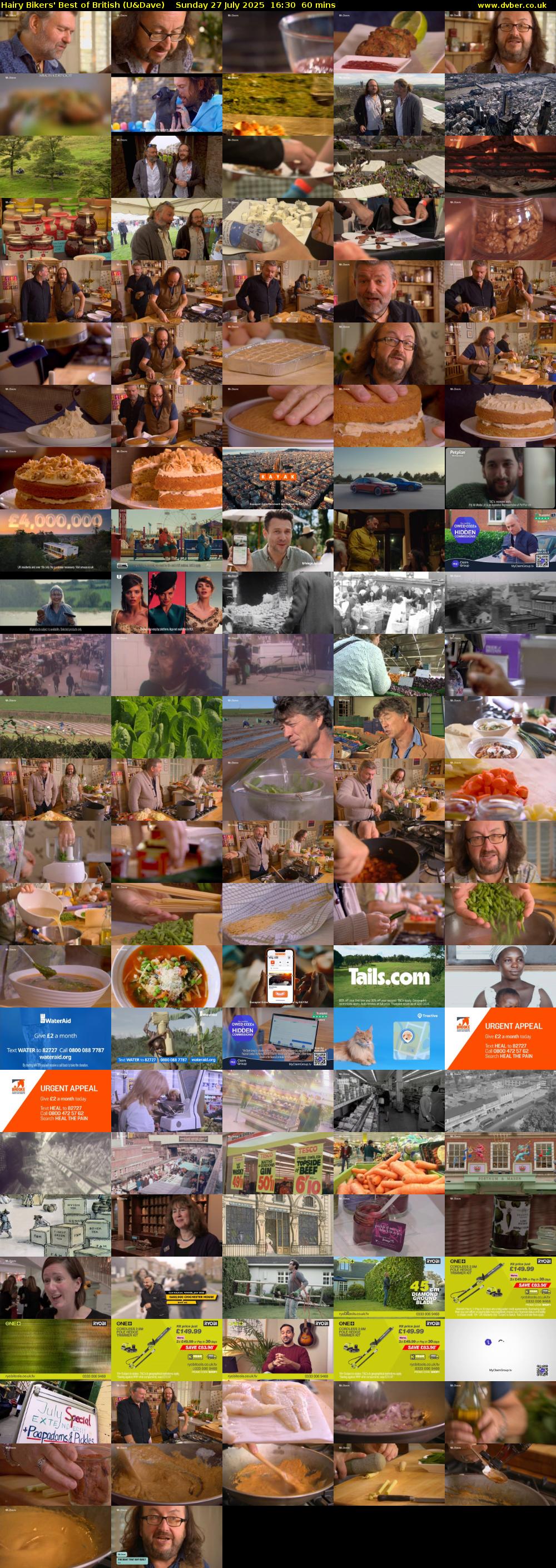 Hairy Bikers' Best of British (U&Dave) Sunday 27 July 2025 16:30 - 17:30