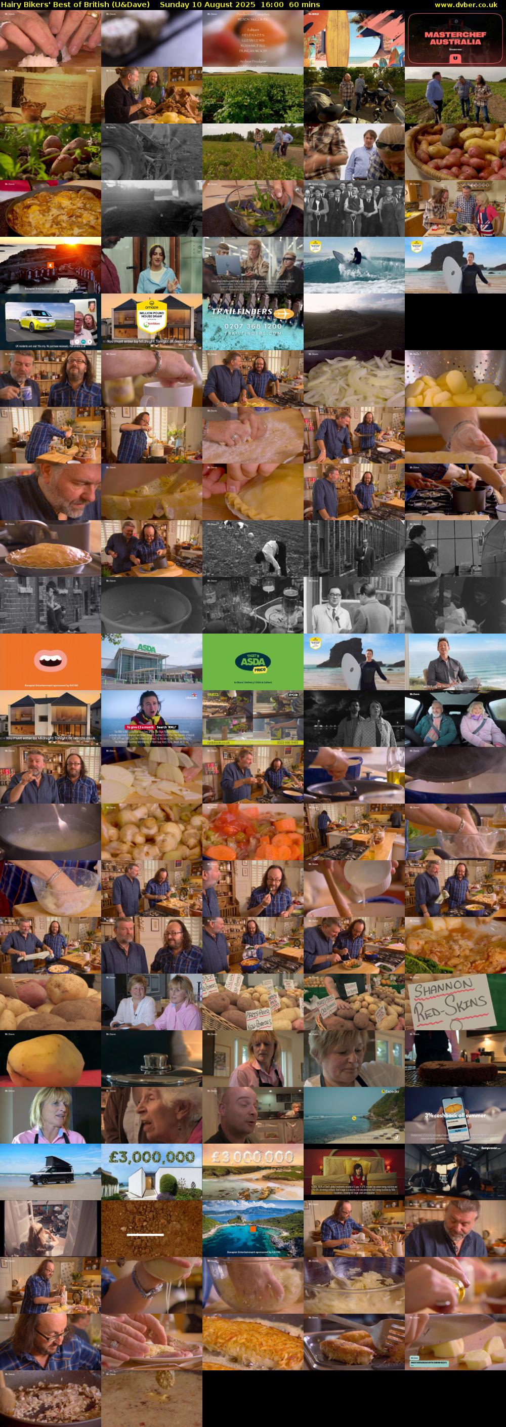 Hairy Bikers' Best of British (U&Dave) Sunday 10 August 2025 16:00 - 17:00