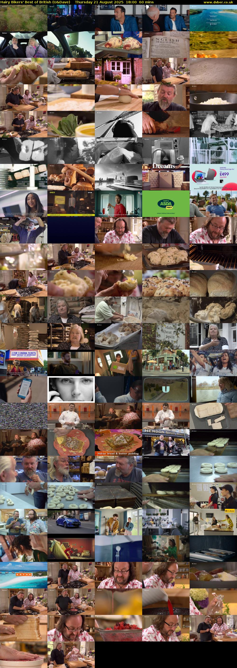 Hairy Bikers' Best of British (U&Dave) Thursday 21 August 2025 18:00 - 19:00