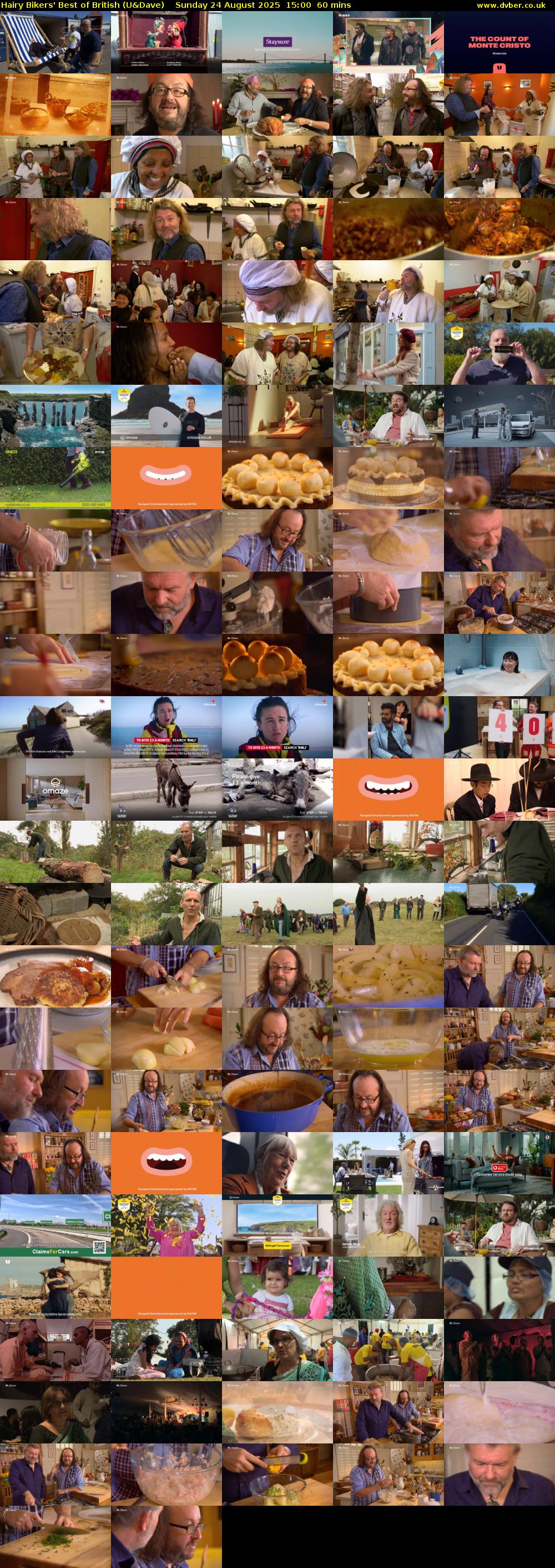 Hairy Bikers' Best of British (U&Dave) Sunday 24 August 2025 15:00 - 16:00