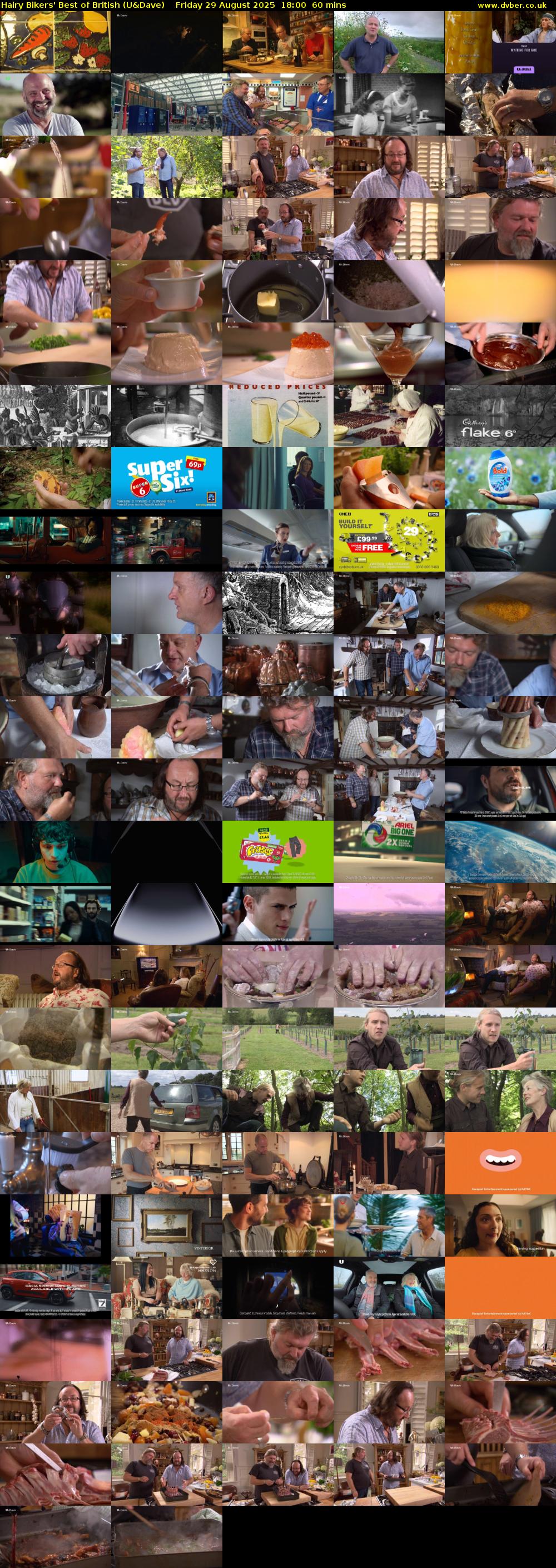 Hairy Bikers' Best of British (U&Dave) Friday 29 August 2025 18:00 - 19:00