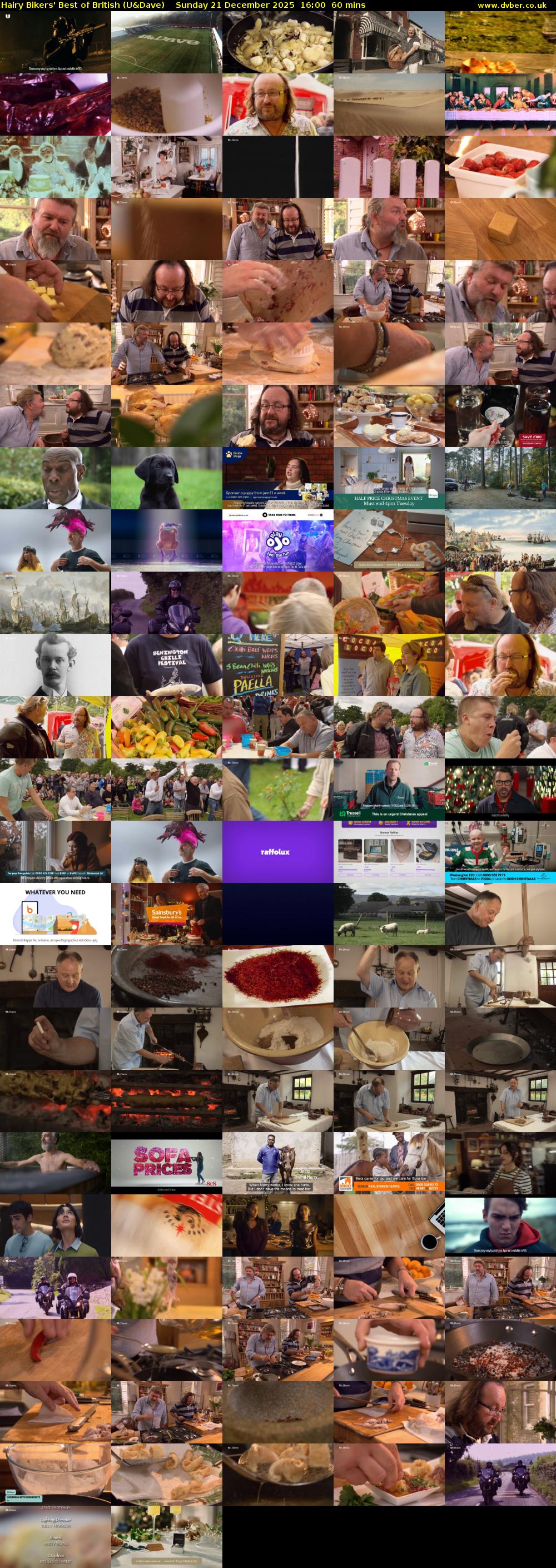 Hairy Bikers' Best of British (U&Dave) Sunday 21 December 2025 16:00 - 17:00