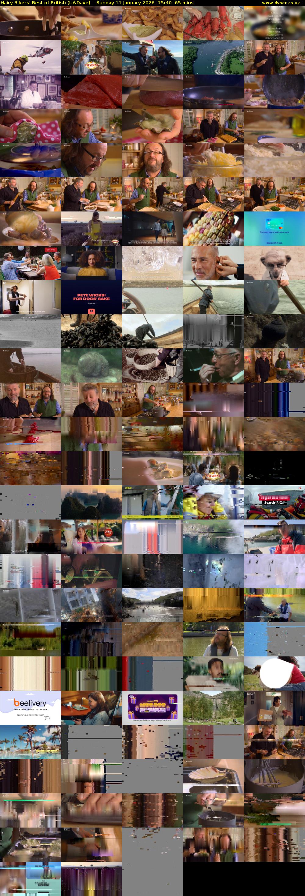 Hairy Bikers' Best of British (U&Dave) Sunday 11 January 2026 15:40 - 16:45