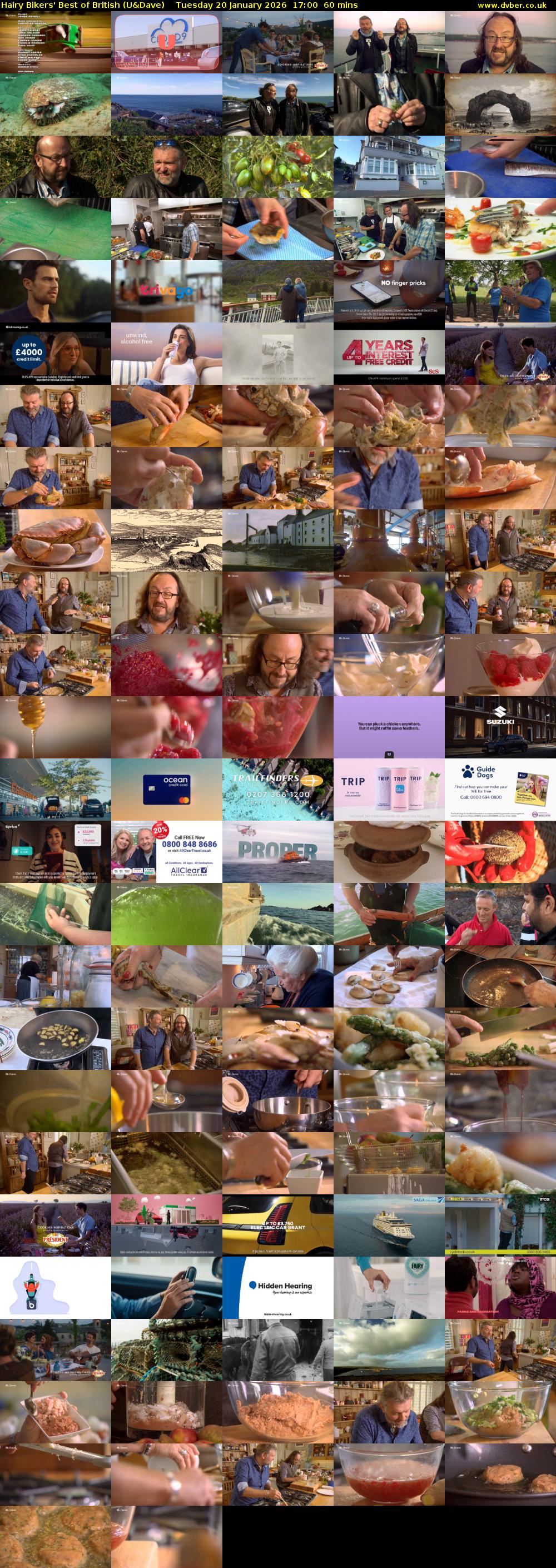 Hairy Bikers' Best of British (U&Dave) Tuesday 20 January 2026 17:00 - 18:00