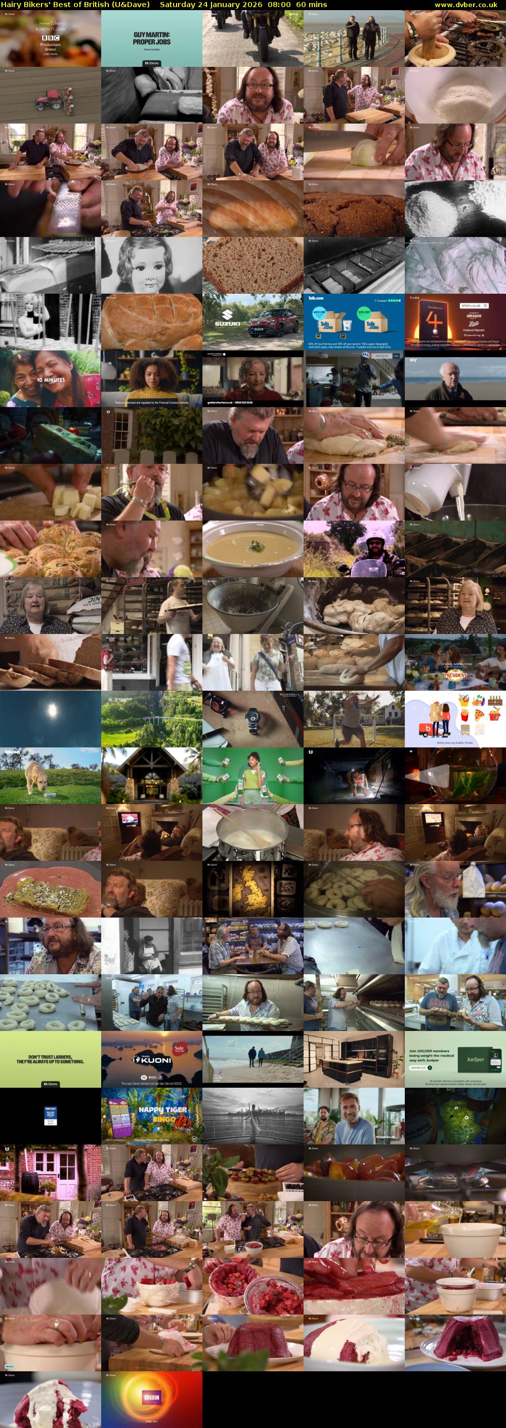 Hairy Bikers' Best of British (U&Dave) Saturday 24 January 2026 08:00 - 09:00