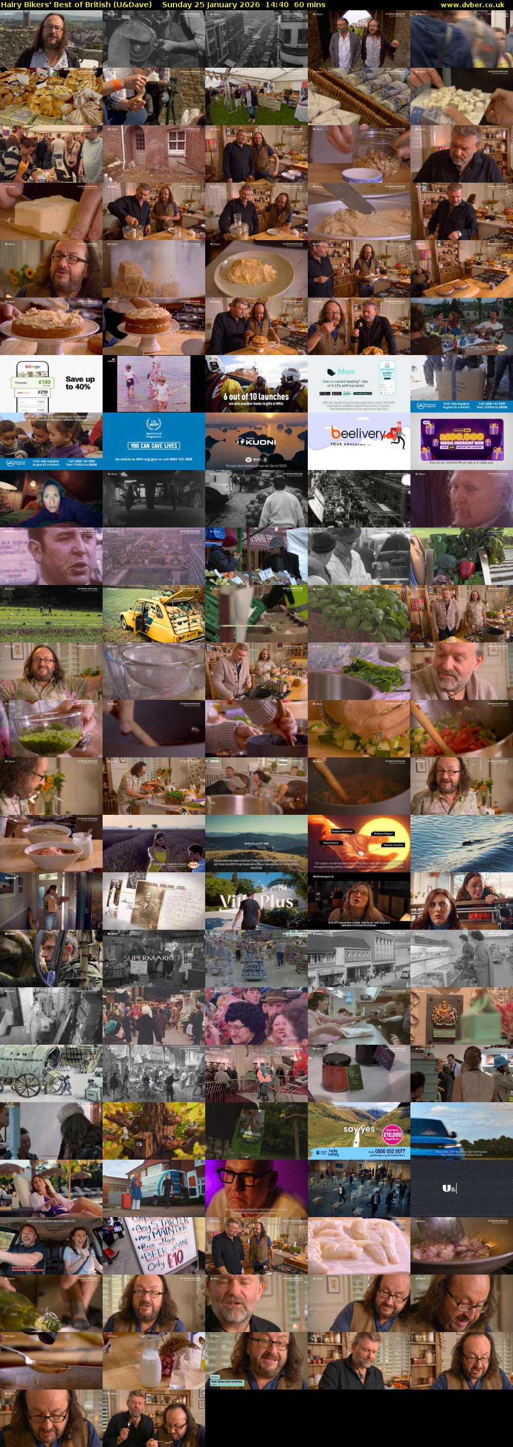 Hairy Bikers' Best of British (U&Dave) Sunday 25 January 2026 14:40 - 15:40